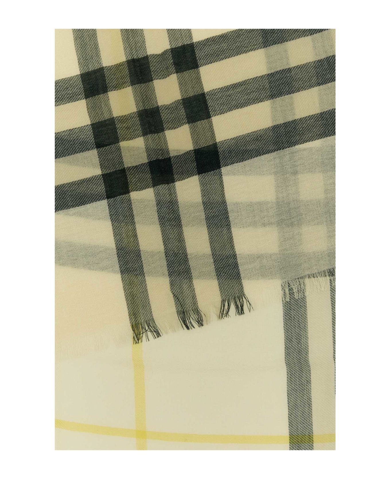 Burberry Embroidered Wool Scarf - CANDLE