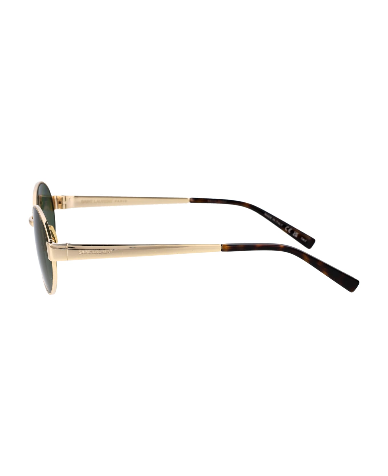 Saint Laurent Eyewear Sl 692 Sunglasses - 003 GOLD GOLD GREEN