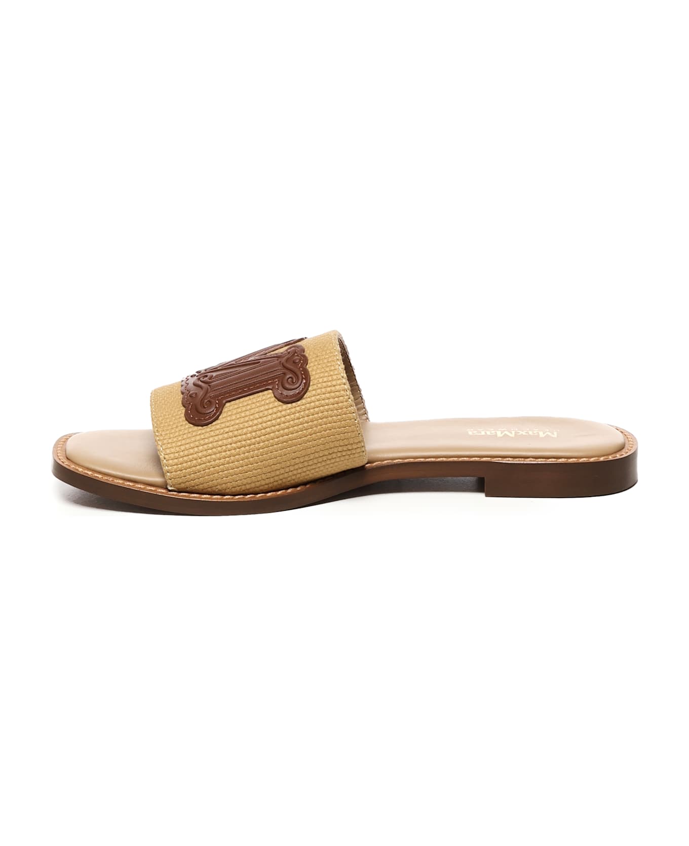 Max Mara " Gene " In Canvas - Camel