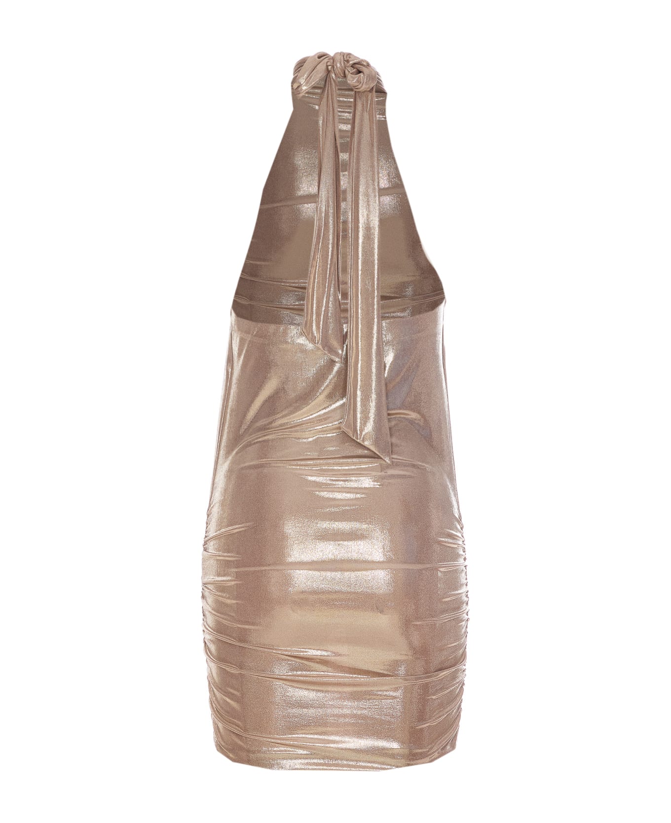 aniye by Dora Collar Dress - Golden