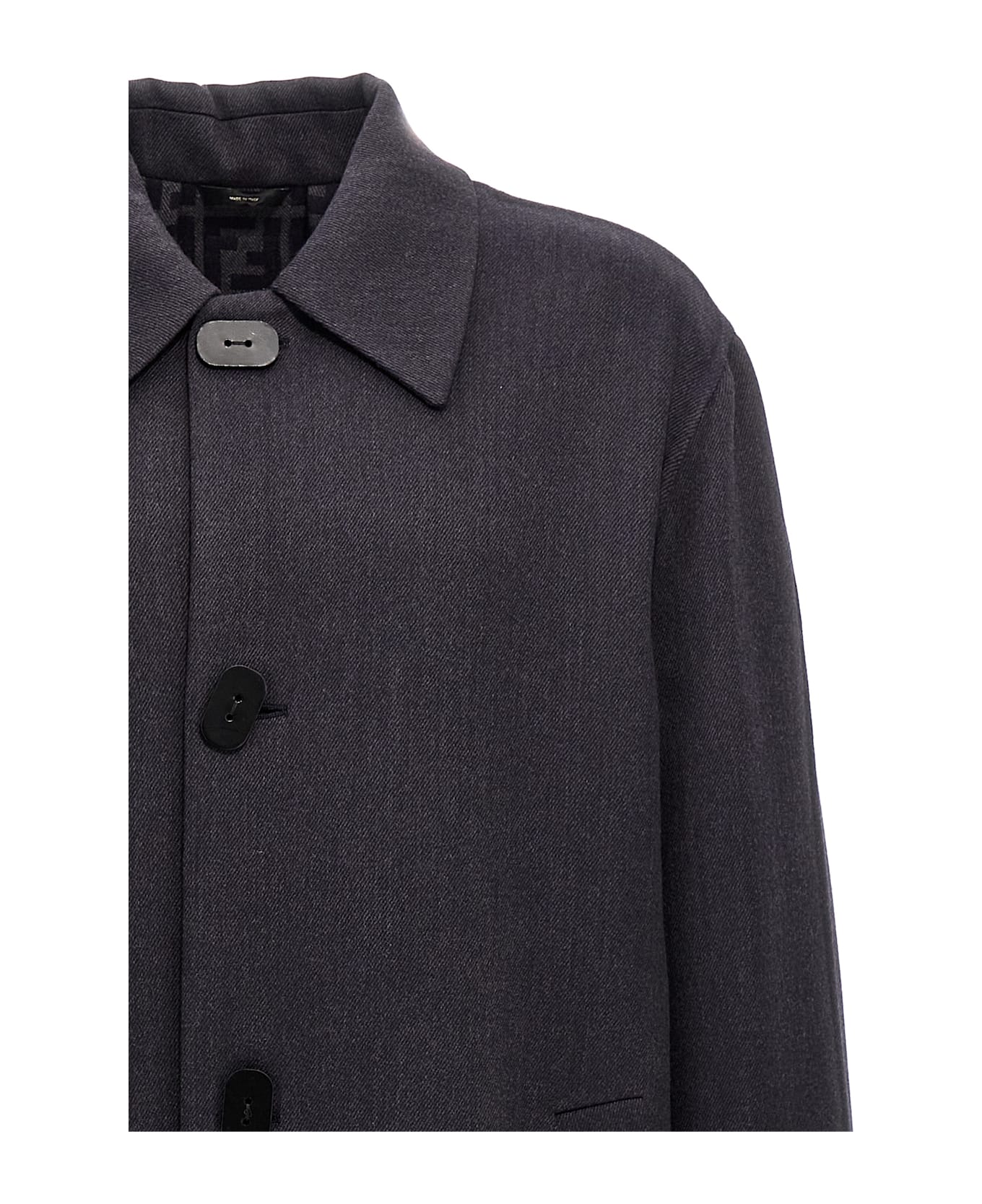 Fendi Double Wool Coat - INDACO コート