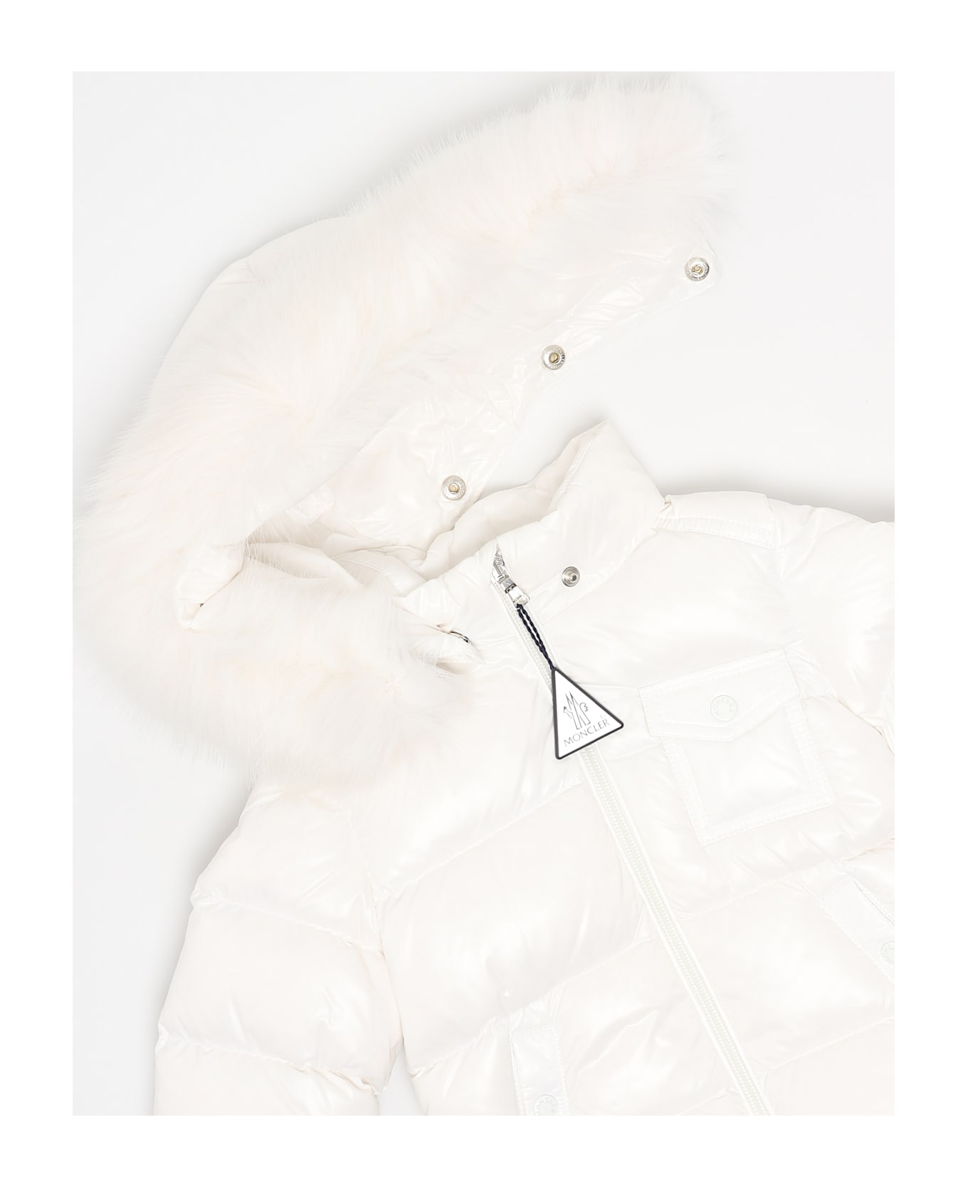 Moncler K2f Jacket Down Jacket - BIANCO