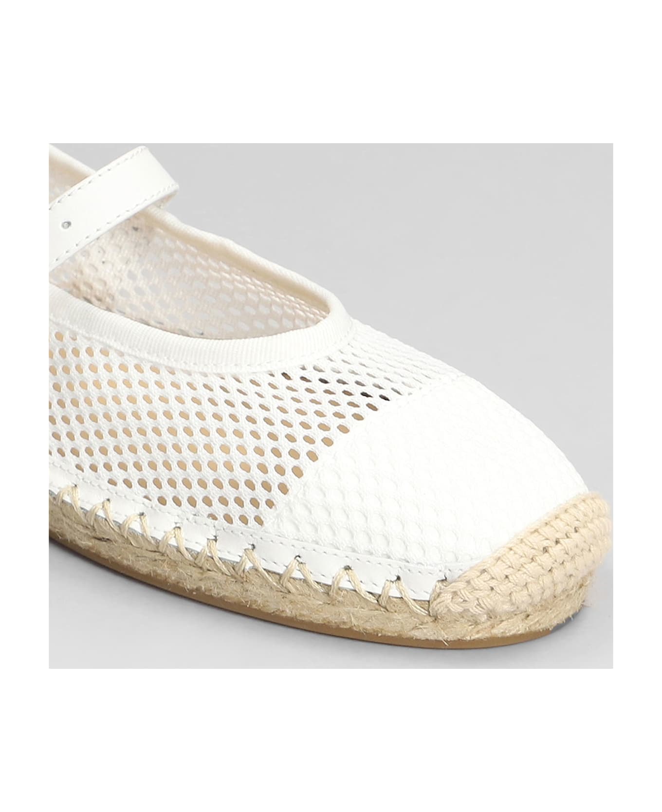 Michael Kors Lynn Espadrilles In White Fabric - white