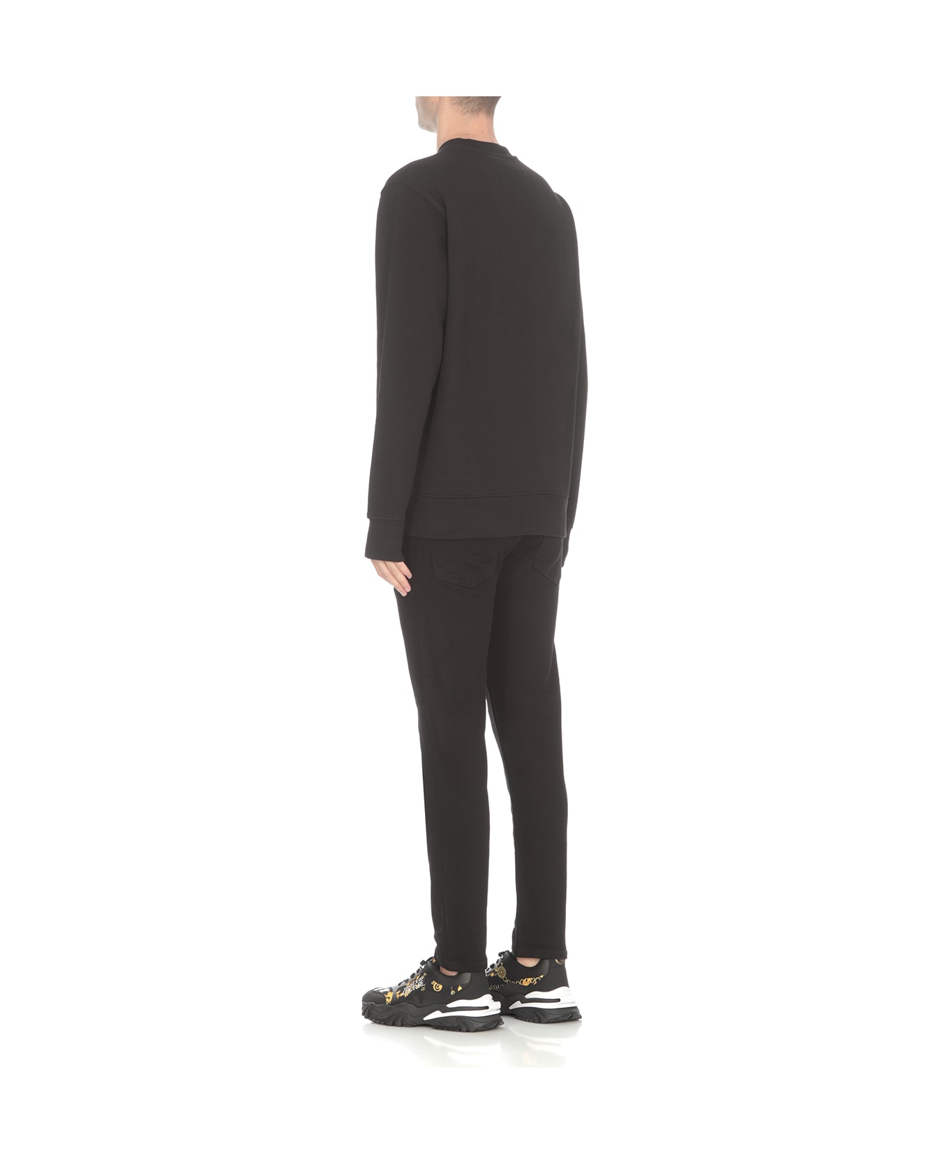 Versace Jeans Couture Sweatshirt - Black フリース