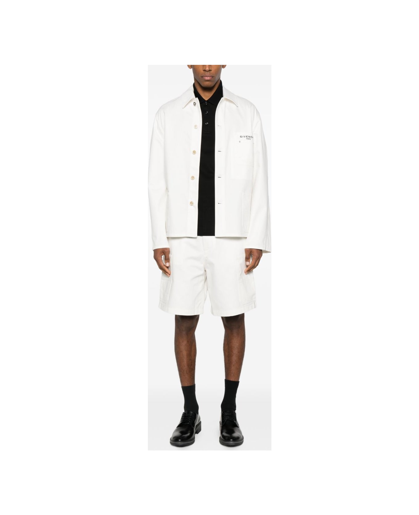 Givenchy Denim Cotton Jacket - White