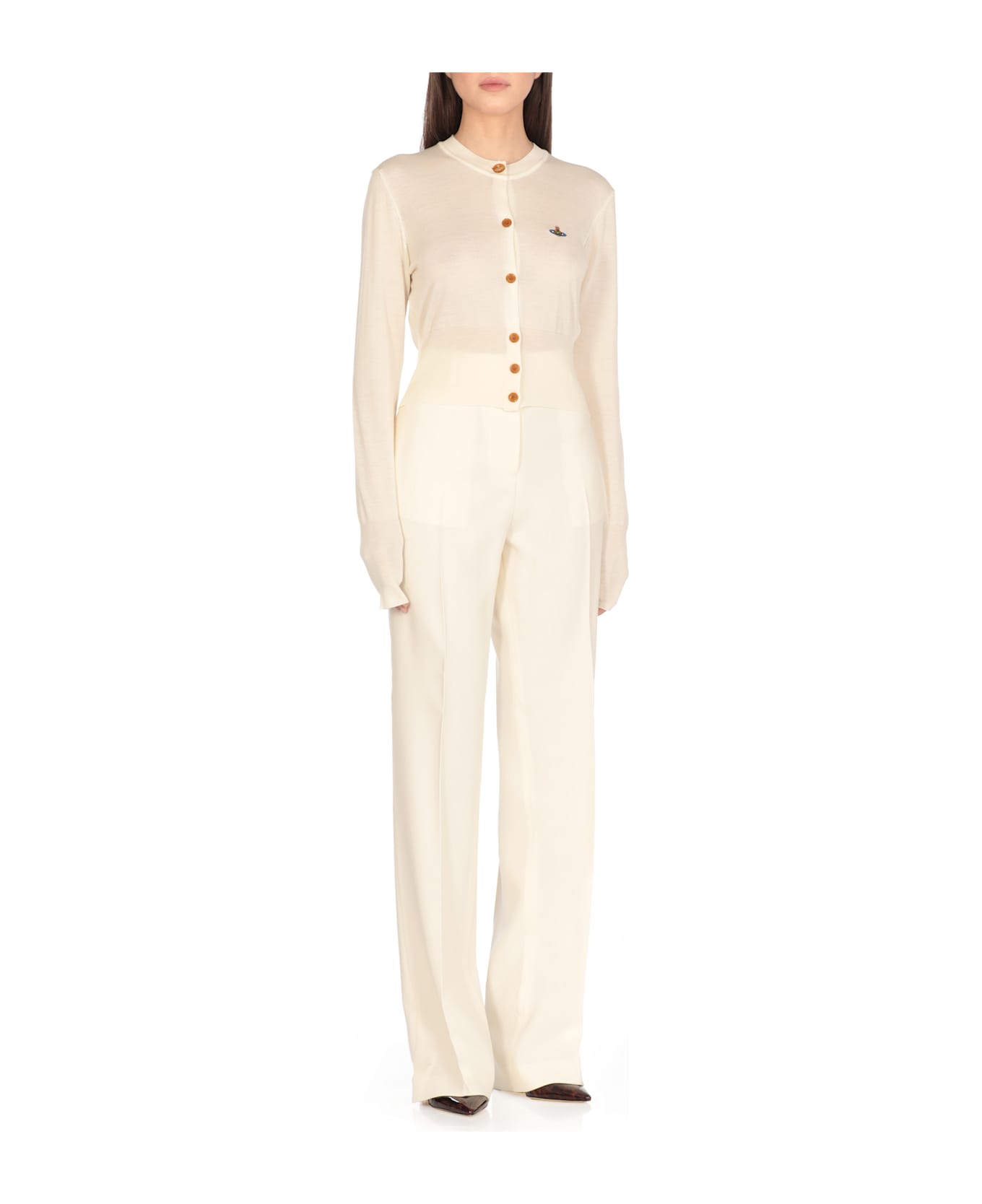 Vivienne Westwood Cardigan Bea - White