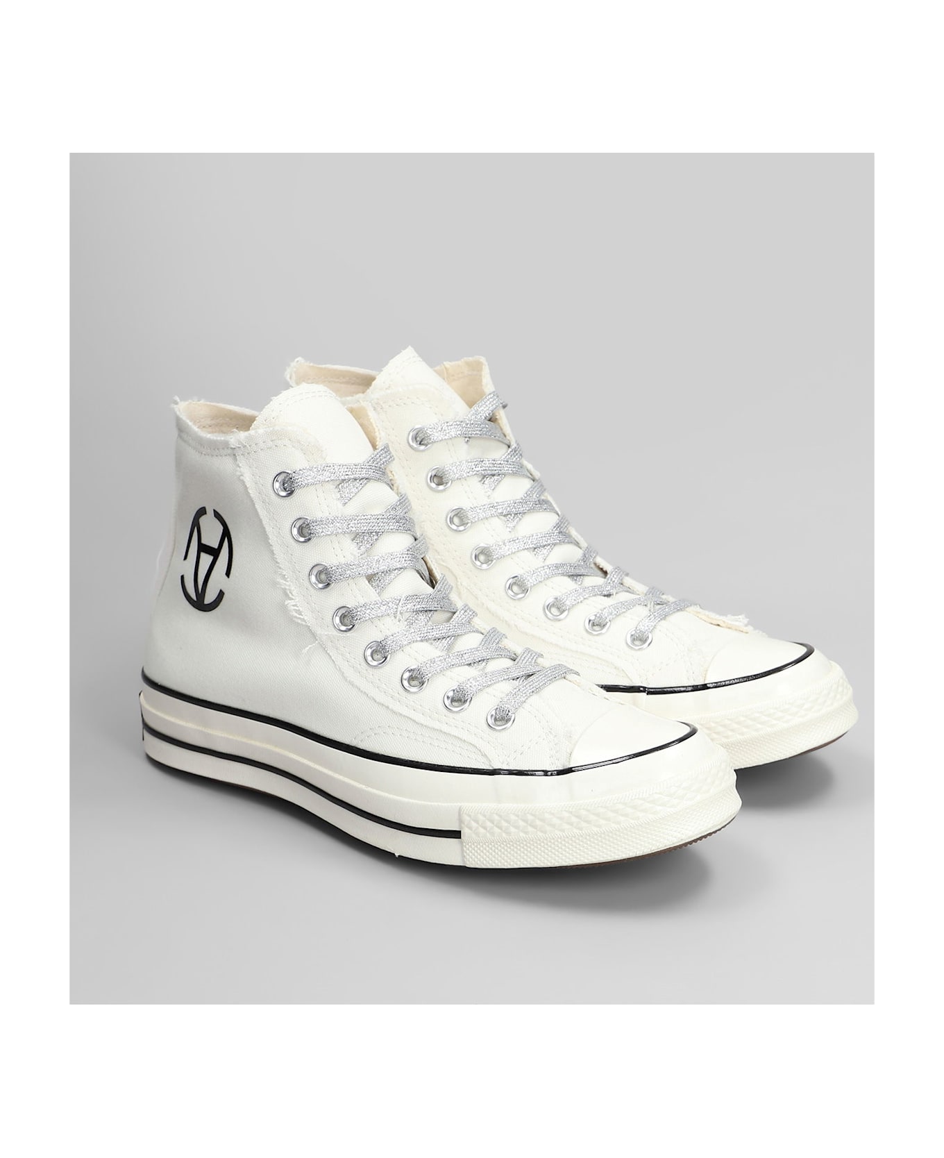 Converse Chuck 70 Sneakers In White Canvas - white