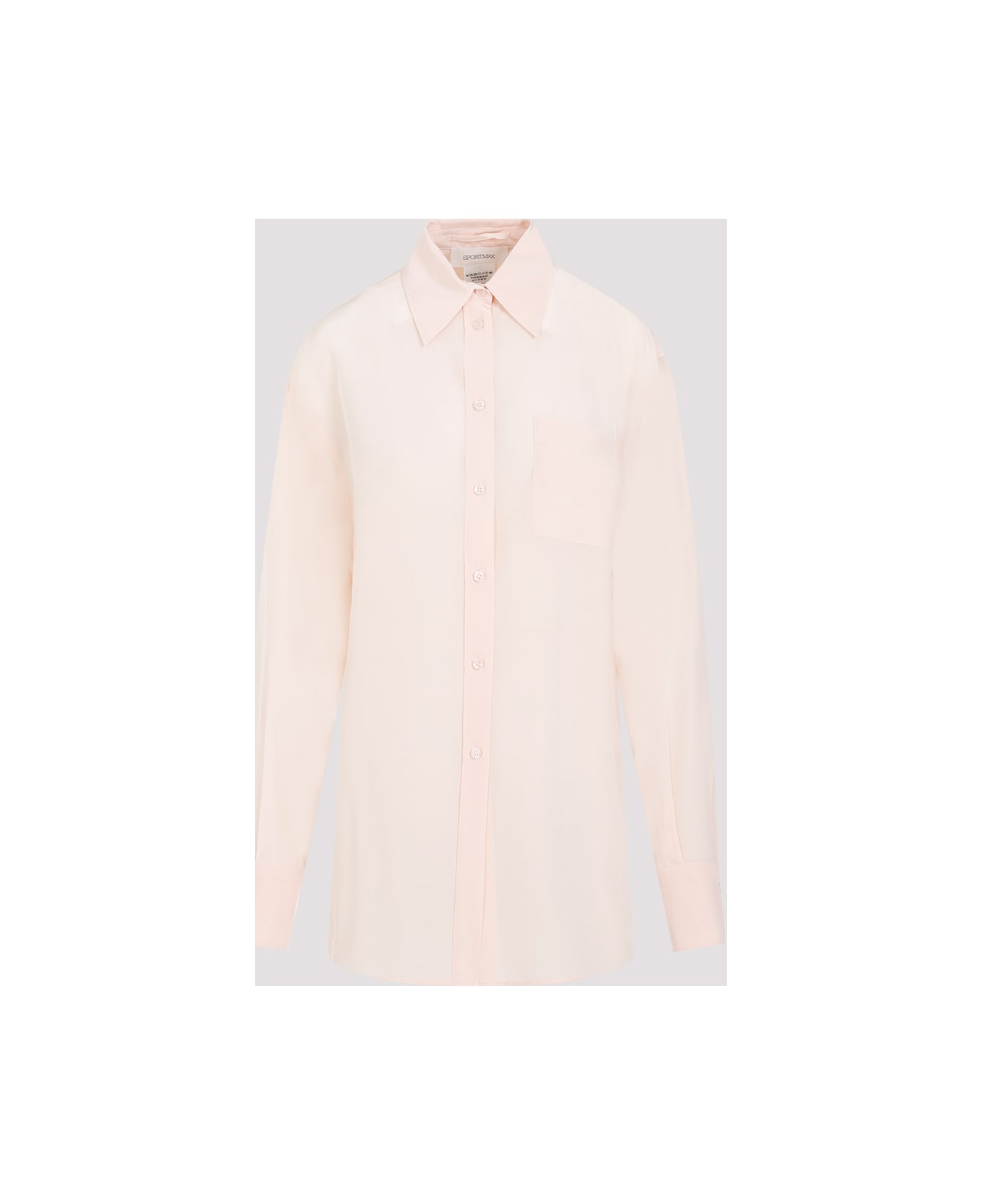 SportMax Crepe De Chine Shirt - Cipria