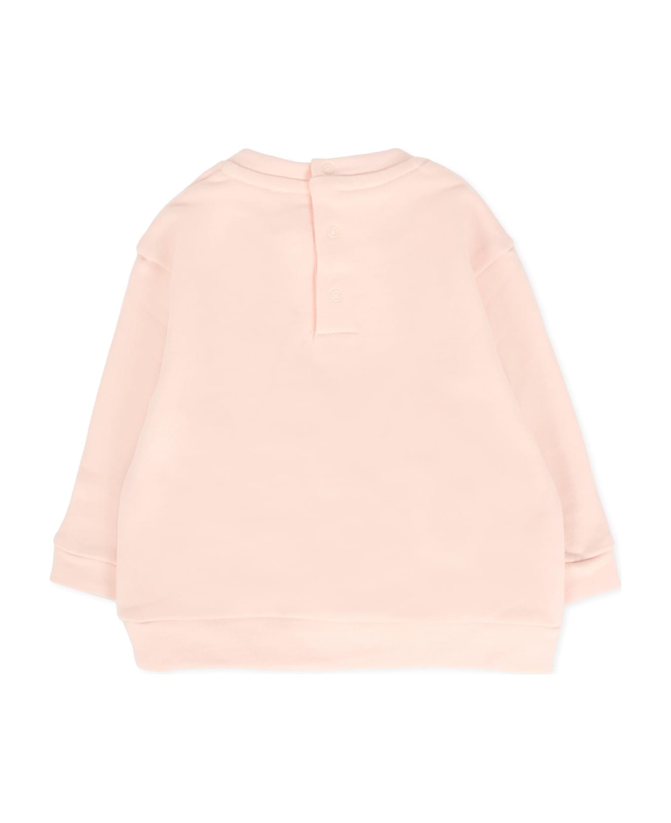 Chloé Pink Sweatshirt For Baby Girl With Logo - Pink