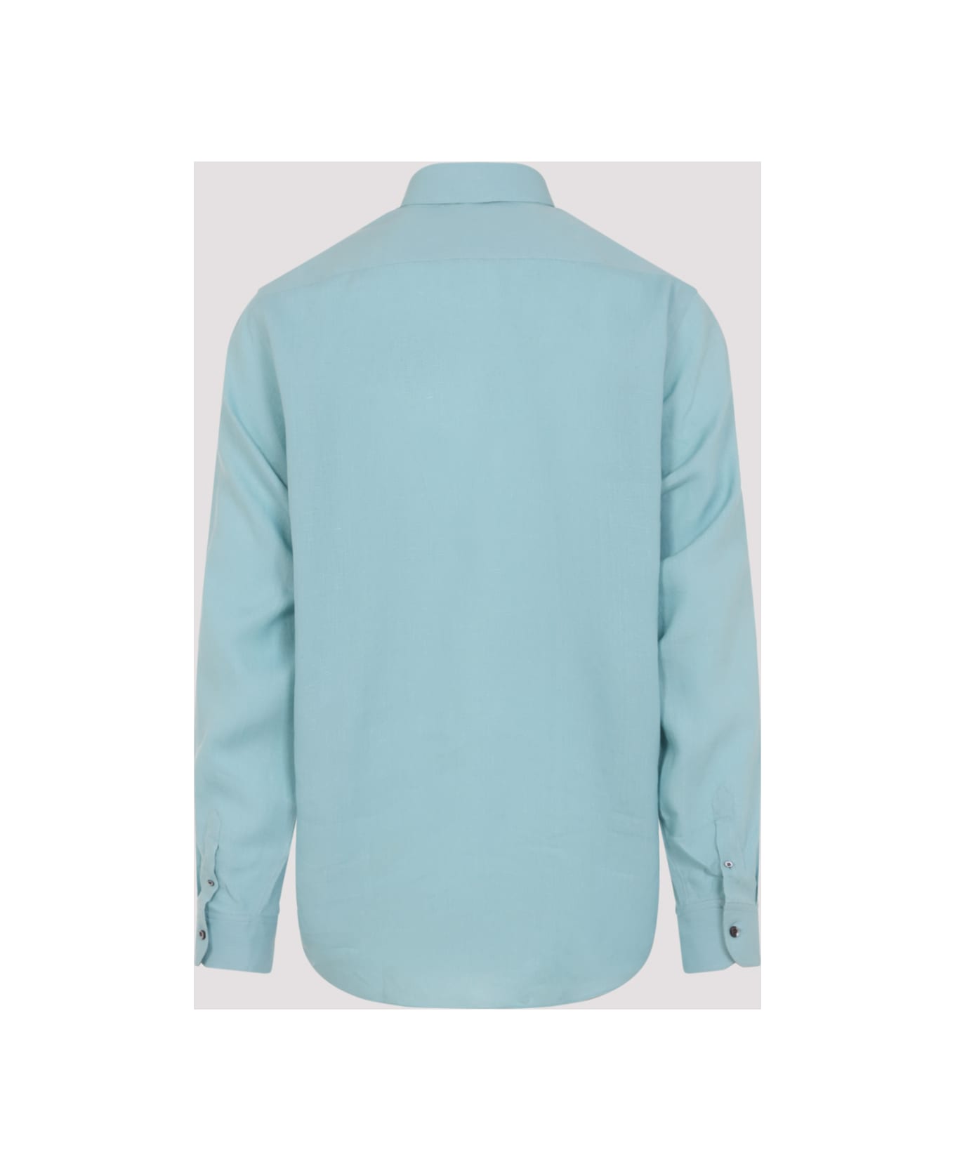 Berluti Linen Shirt - Aquamarine