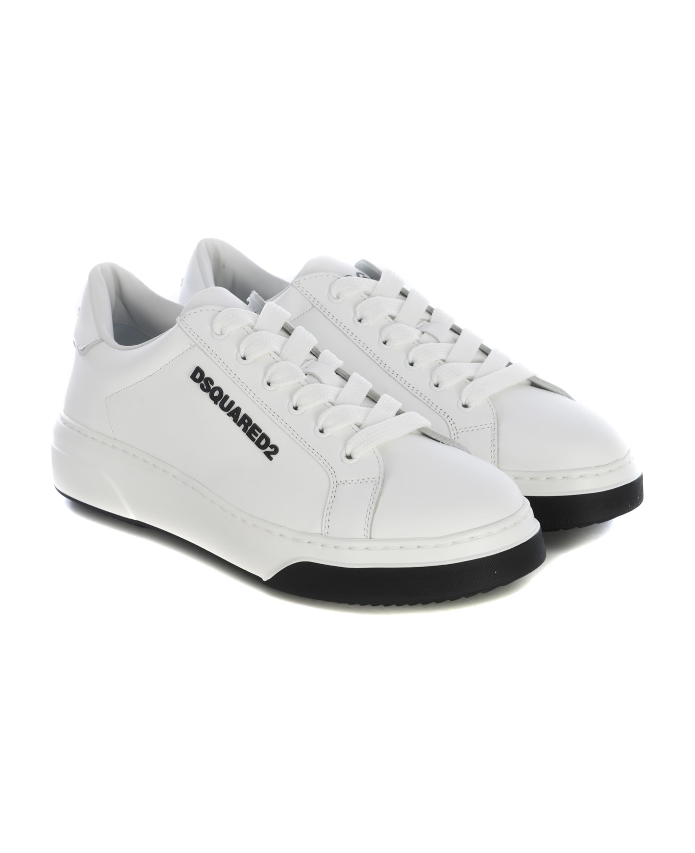 Dsquared2 Sneakers Dsquared2 "1964" Made Of Leather - Bianco