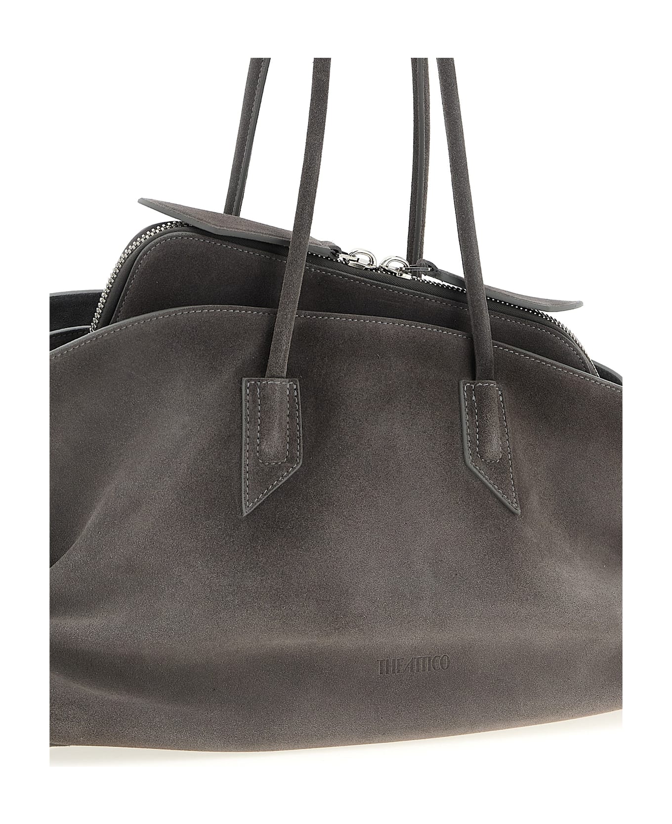 The Attico 
la Passeggiata Medium
 Shoulder Bag - Gray