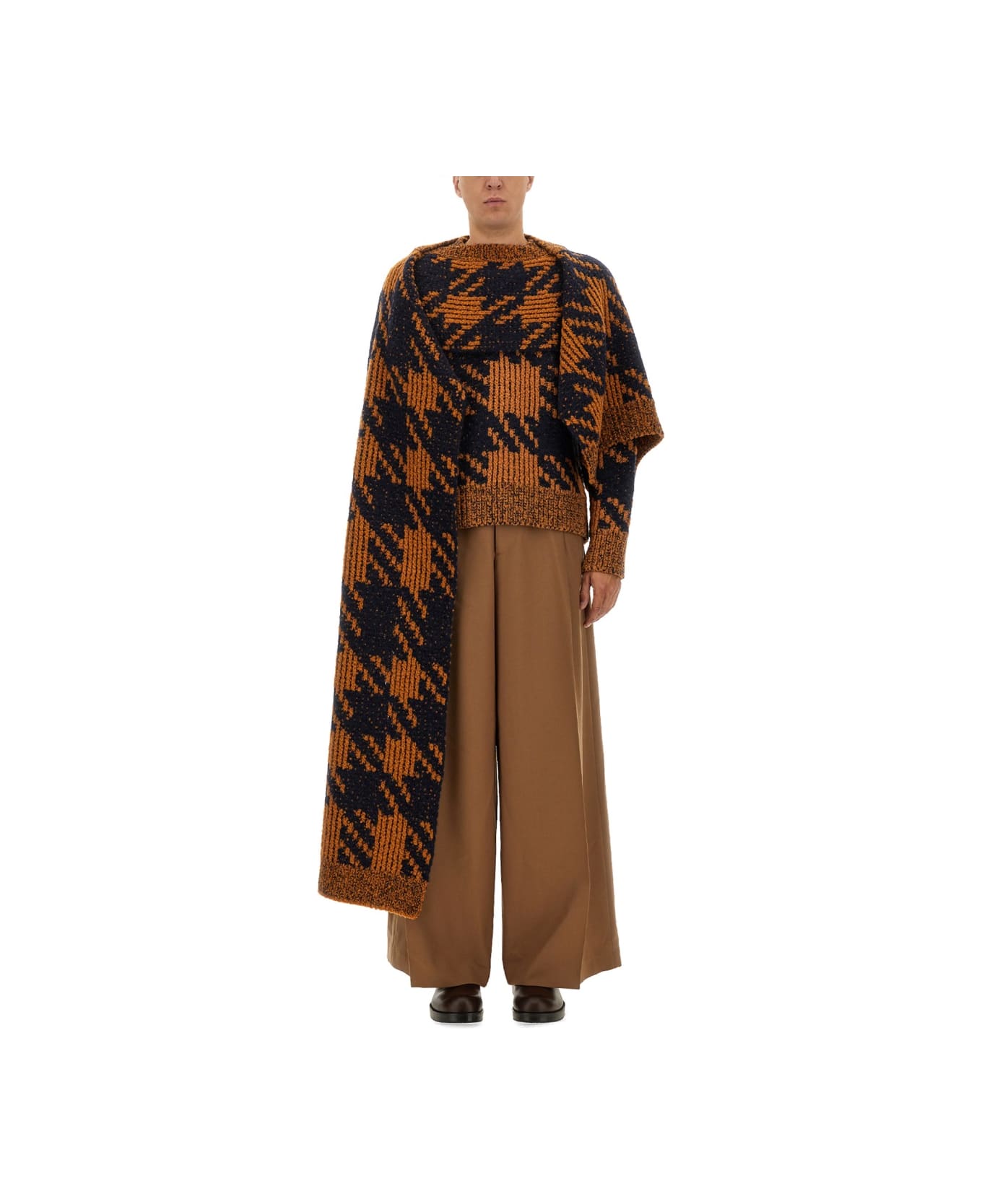 Dries Van Noten Wool Scarf - MULTICOLOUR