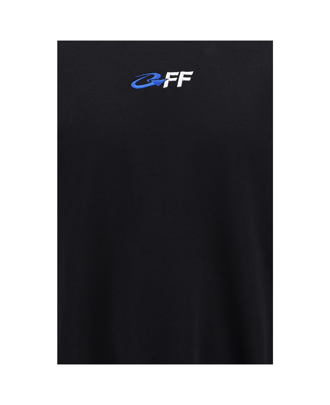 Off-White Logo Print Sweatshirt - Black Whit