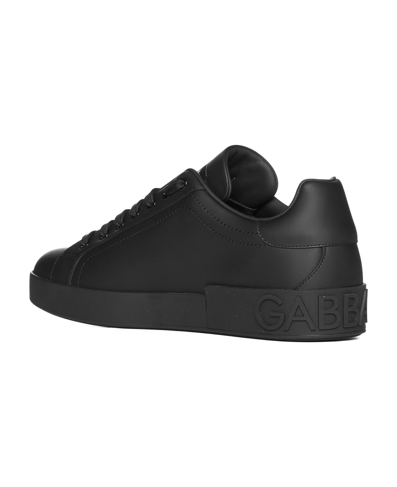 Dolce & Gabbana Portofino Sneakers - Black スニーカー