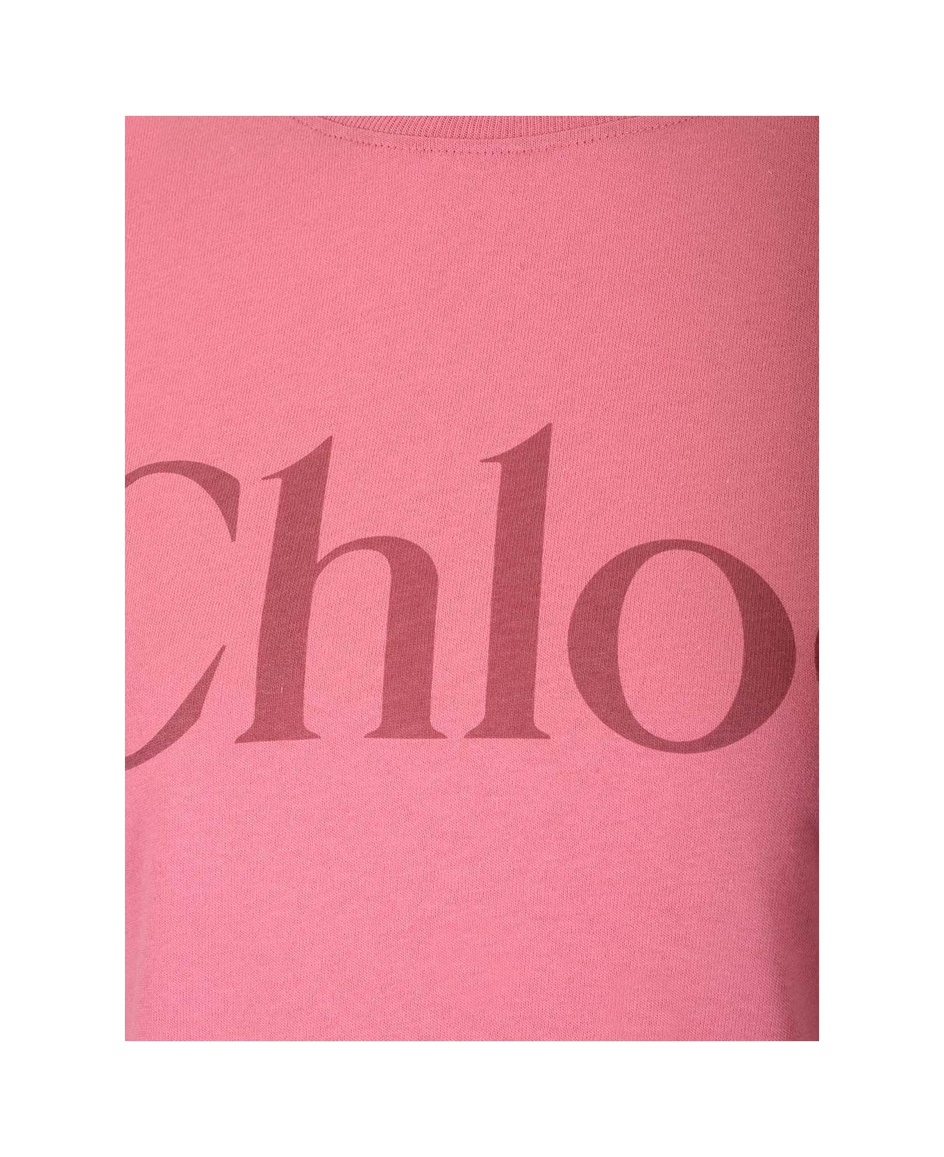 Chloé Signature T-shirt - Pink