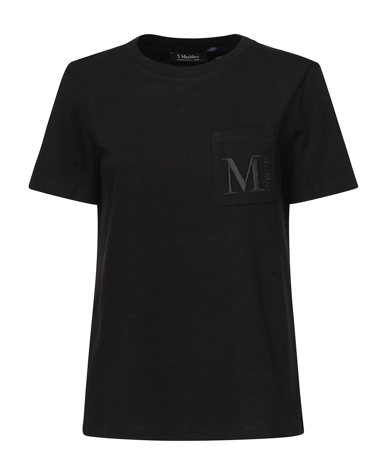 
S Max Mara Logo T-shirt - Nero