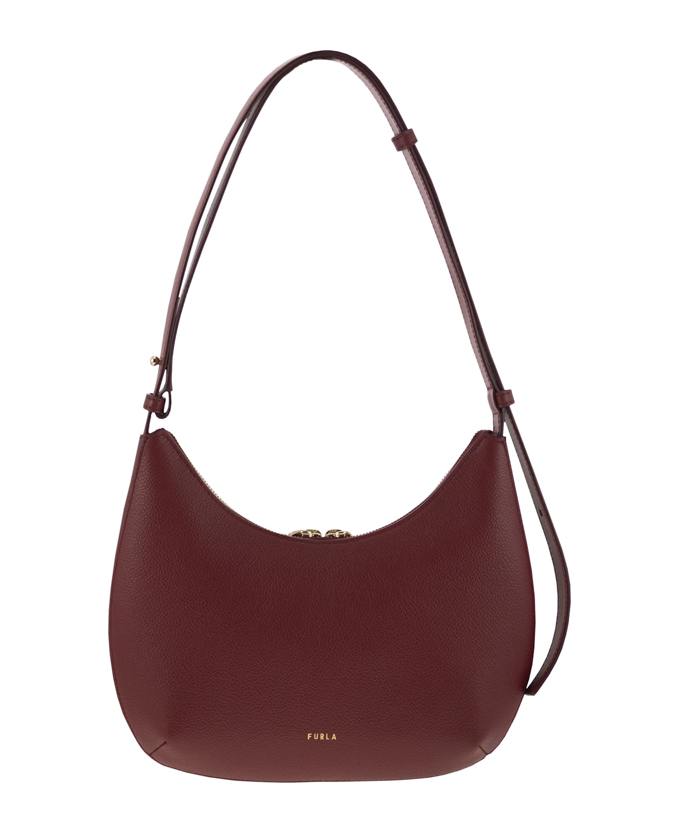 Furla Zip Classic Shoulder Bag - Cherry