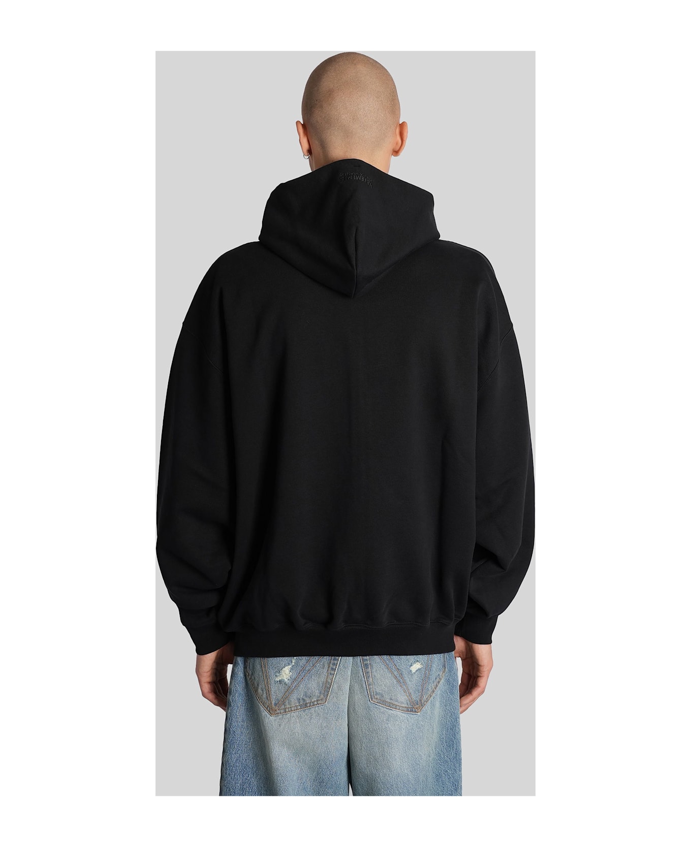 VETEMENTS Sweatshirt In Black Cotton - black