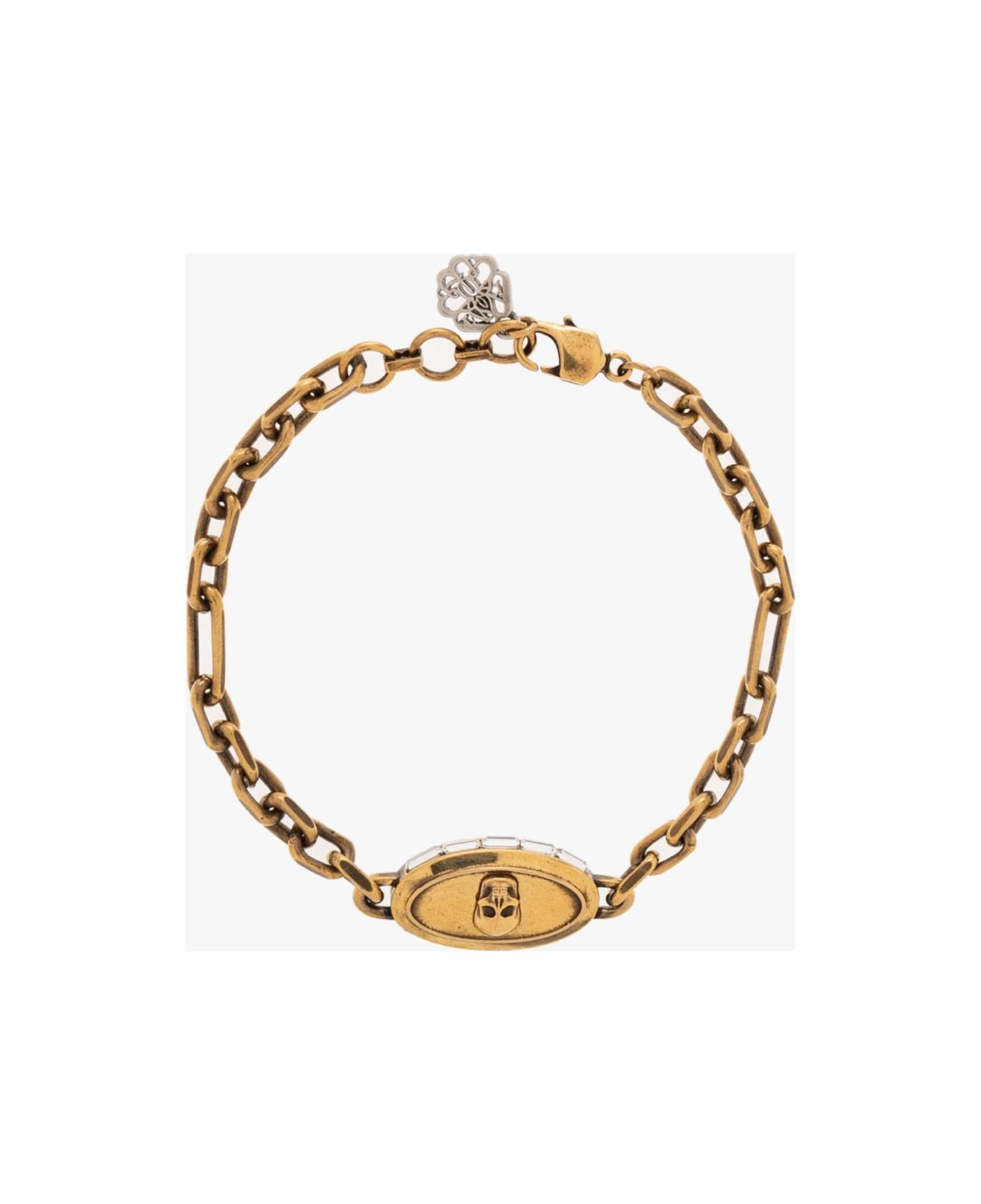Alexander McQueen Brass Bracelet - Oro