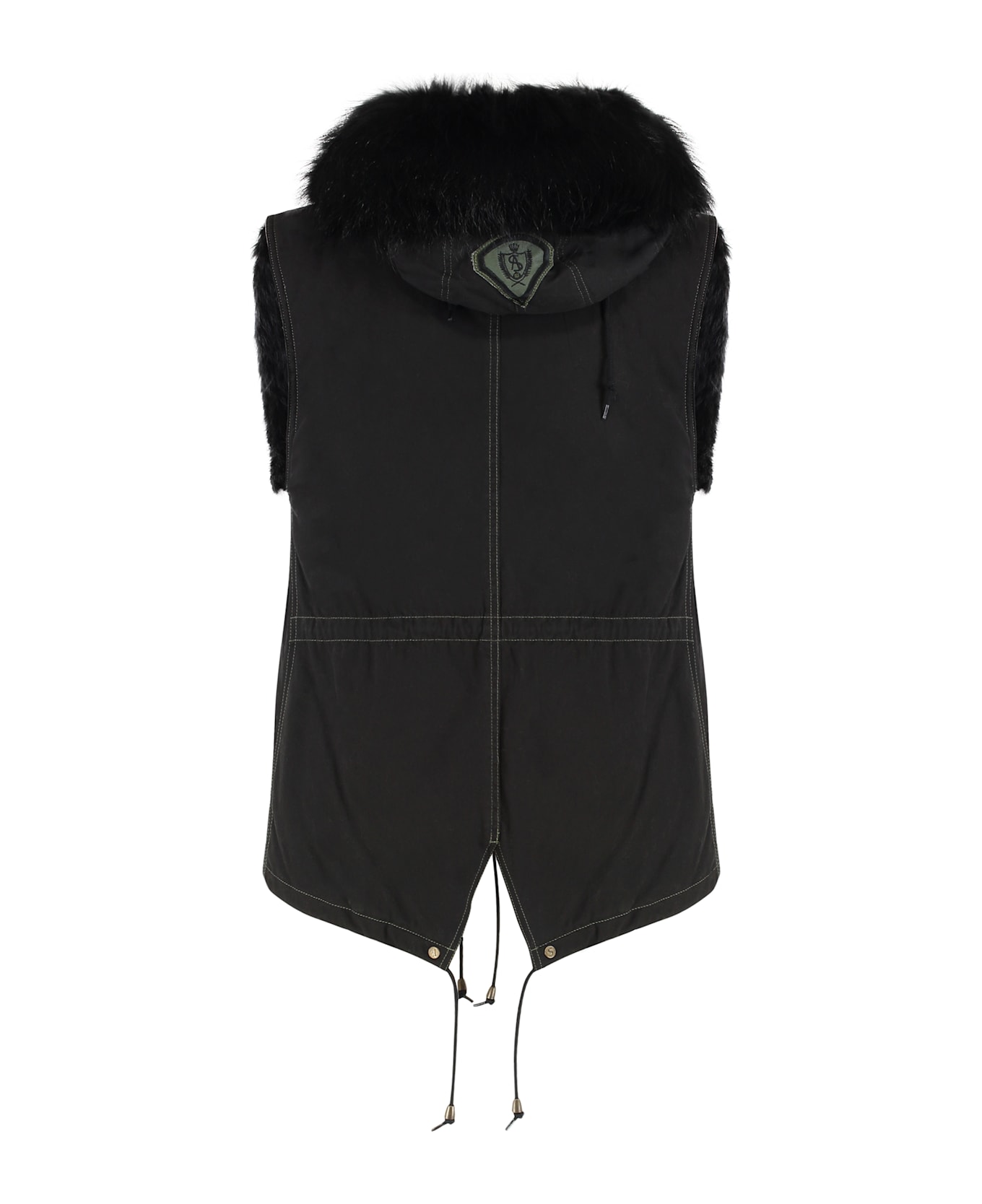 AS65 Sleeveless Jacket - black