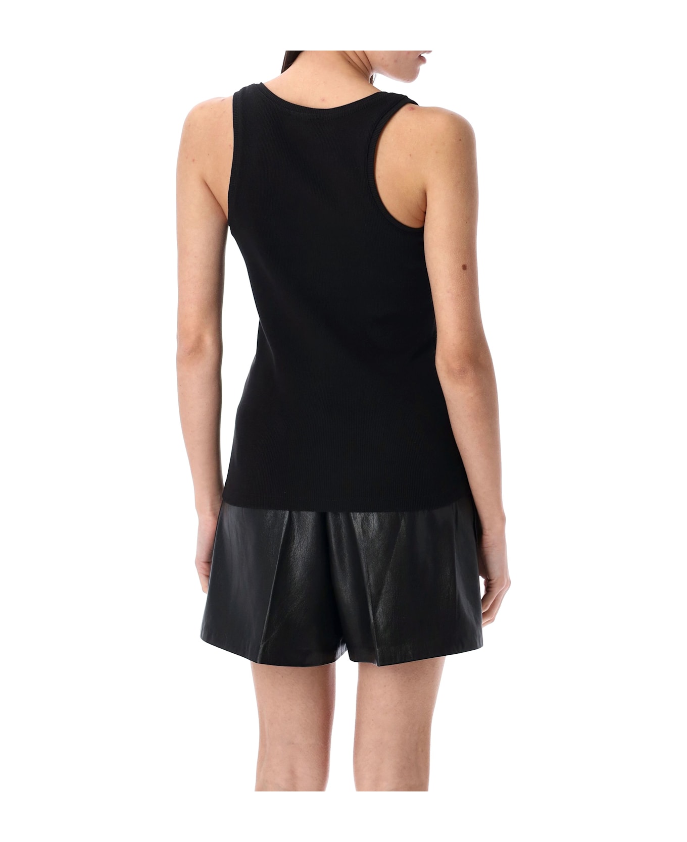Anine Bing Alessia Tank Top - BLACK