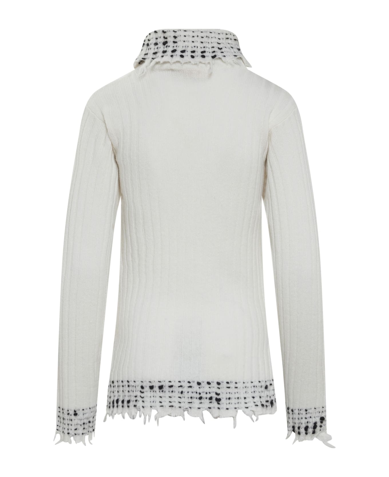 Marni Turtleneck Sweater - WHITE