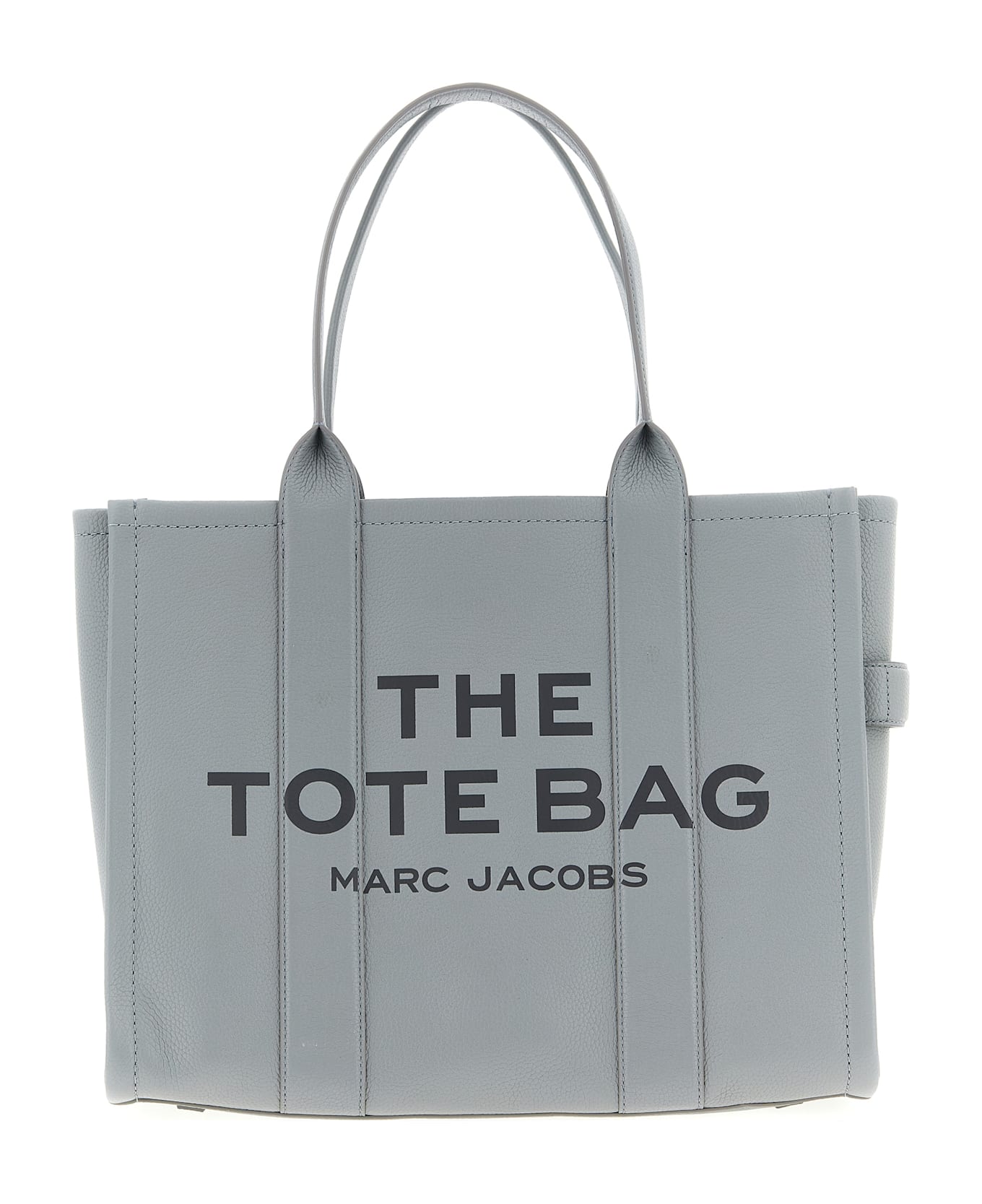 Marc Jacobs 
the Leather Large Tote
 Shopping Bag - Gray