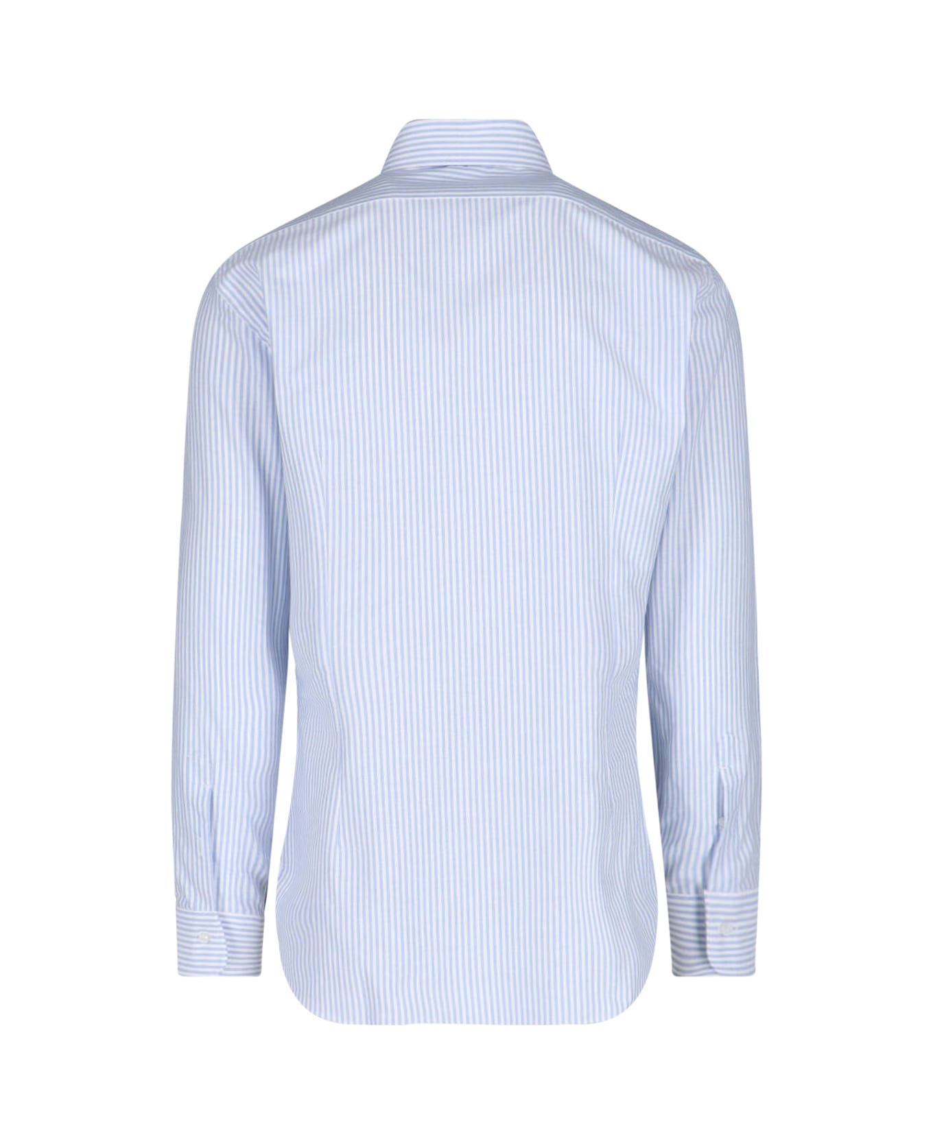 Barba Napoli 
i
 Striped Shirt - Light Blue