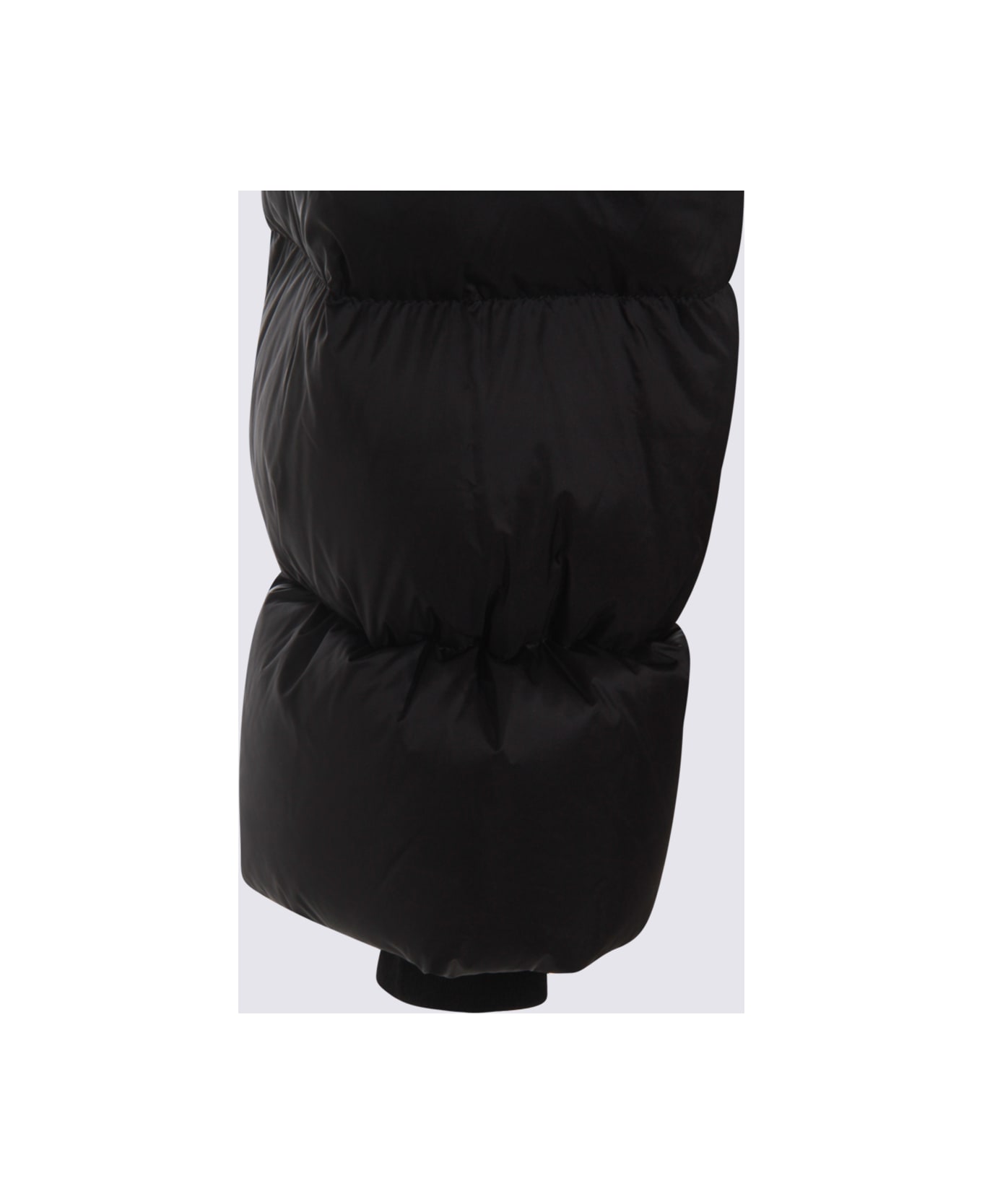 Rick Owens Black Down Jacket - Black