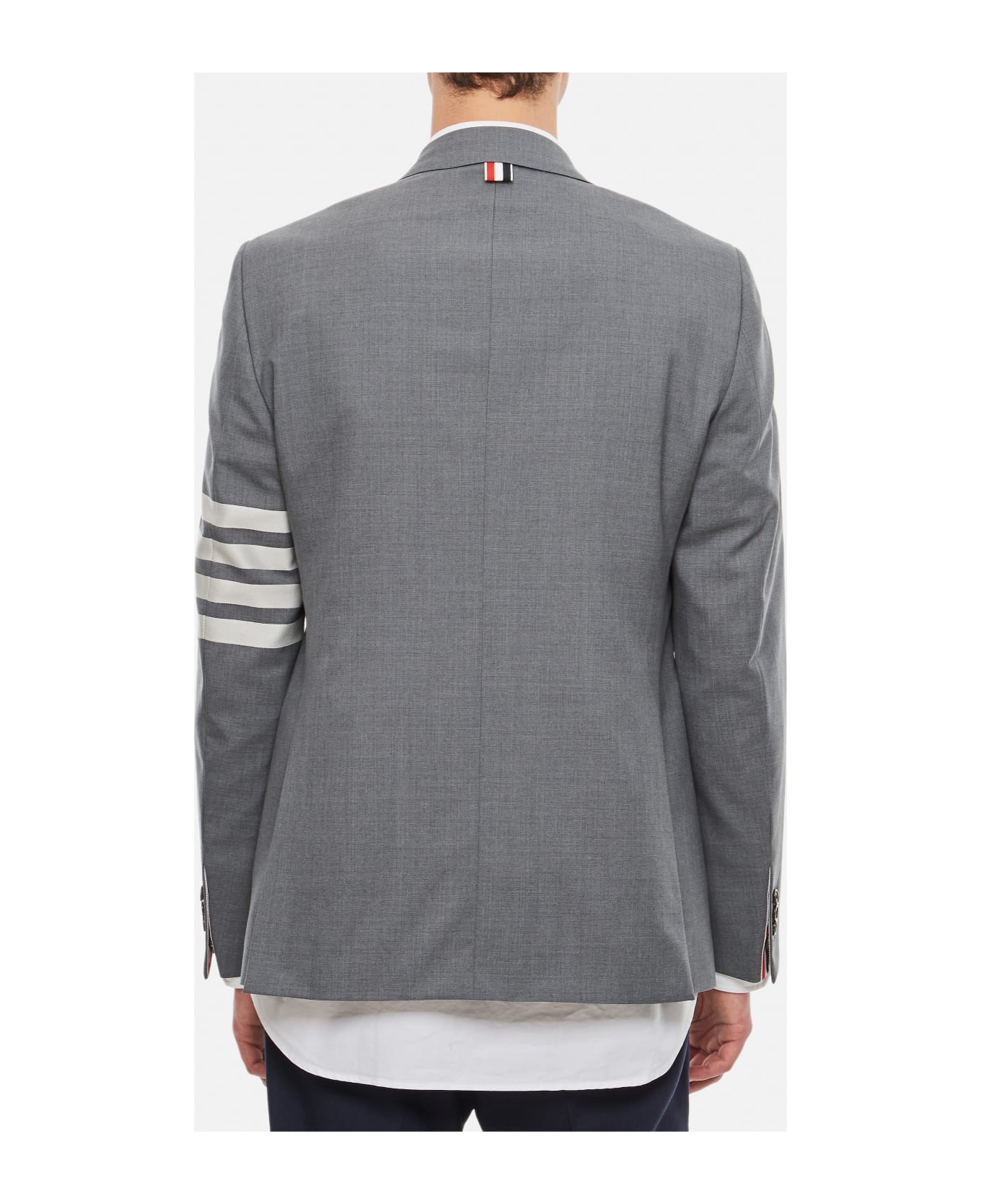 Thom Browne Classic Sport Jacket - Med grey