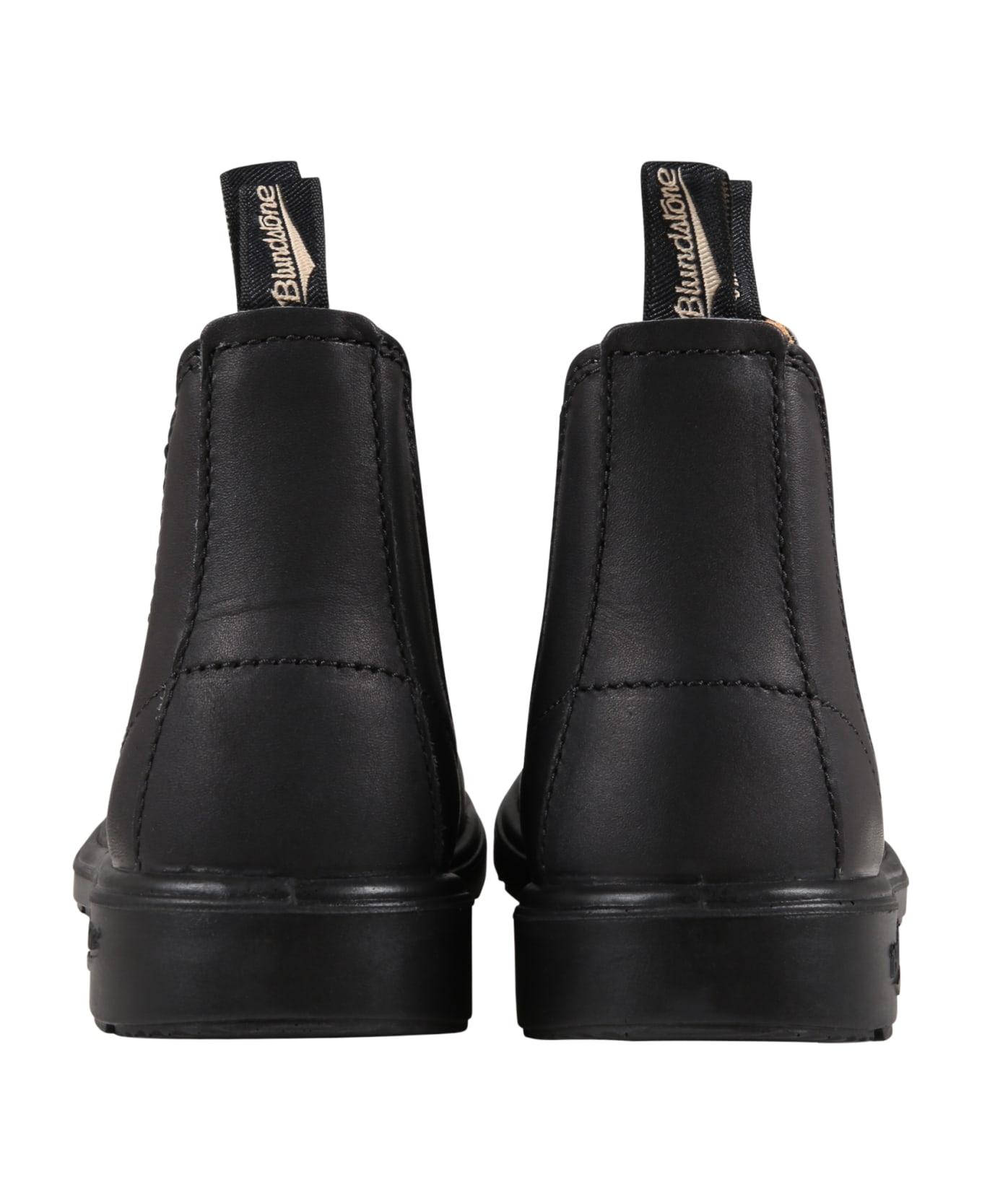 Blundstone Black Boots For Boy With Logo - Black