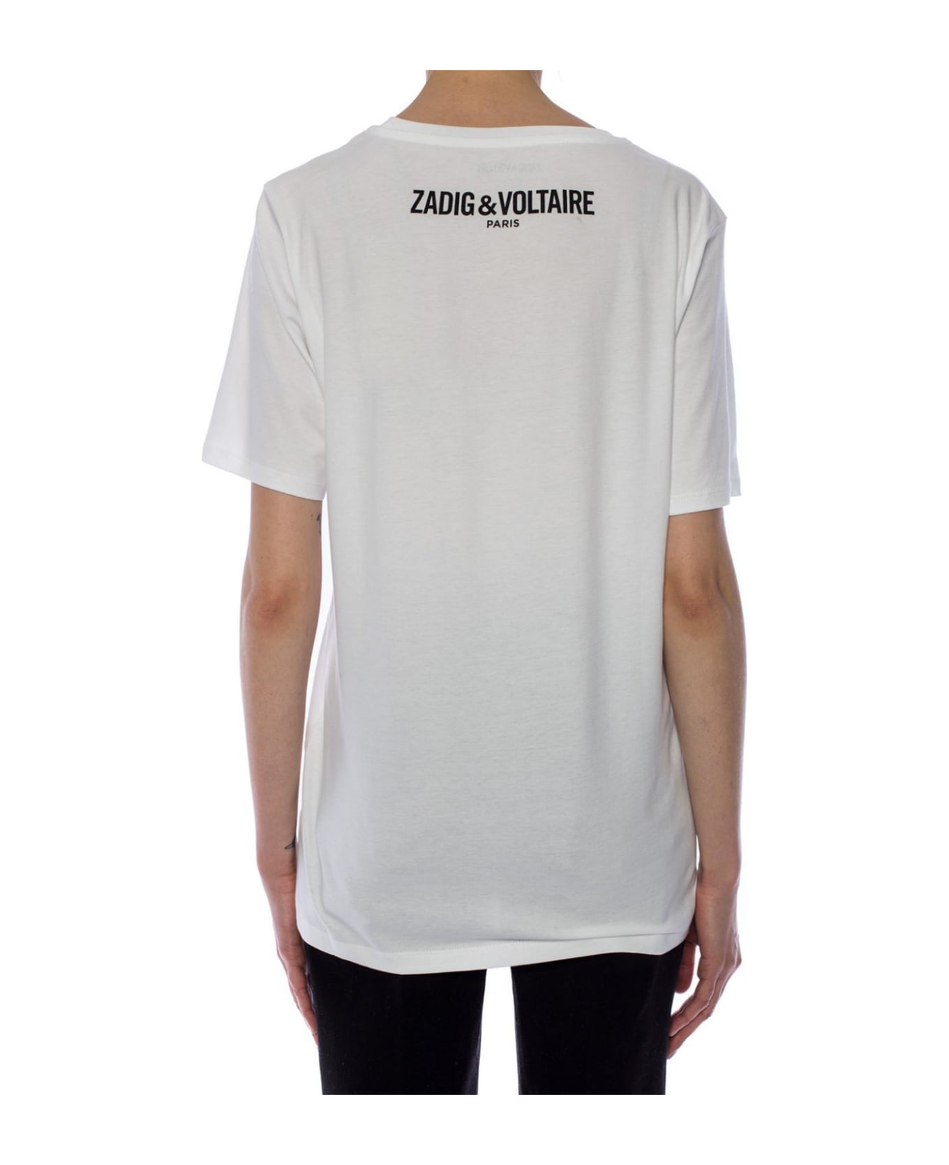 Zadig & Voltaire Patterned T-shirt - WHITE Tシャツ