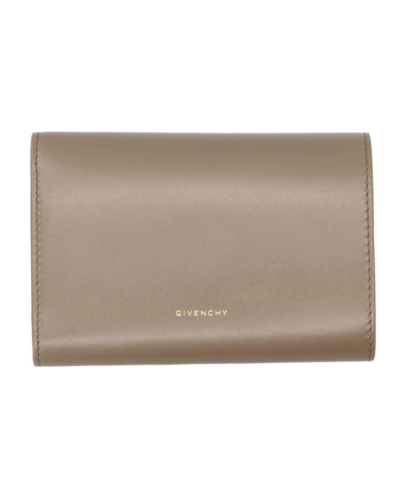 Givenchy 4g- Medium Flap Wallet - TAUPE 財布