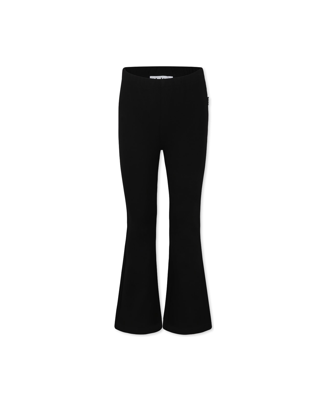 Molo Black Leggings For Girl - Black