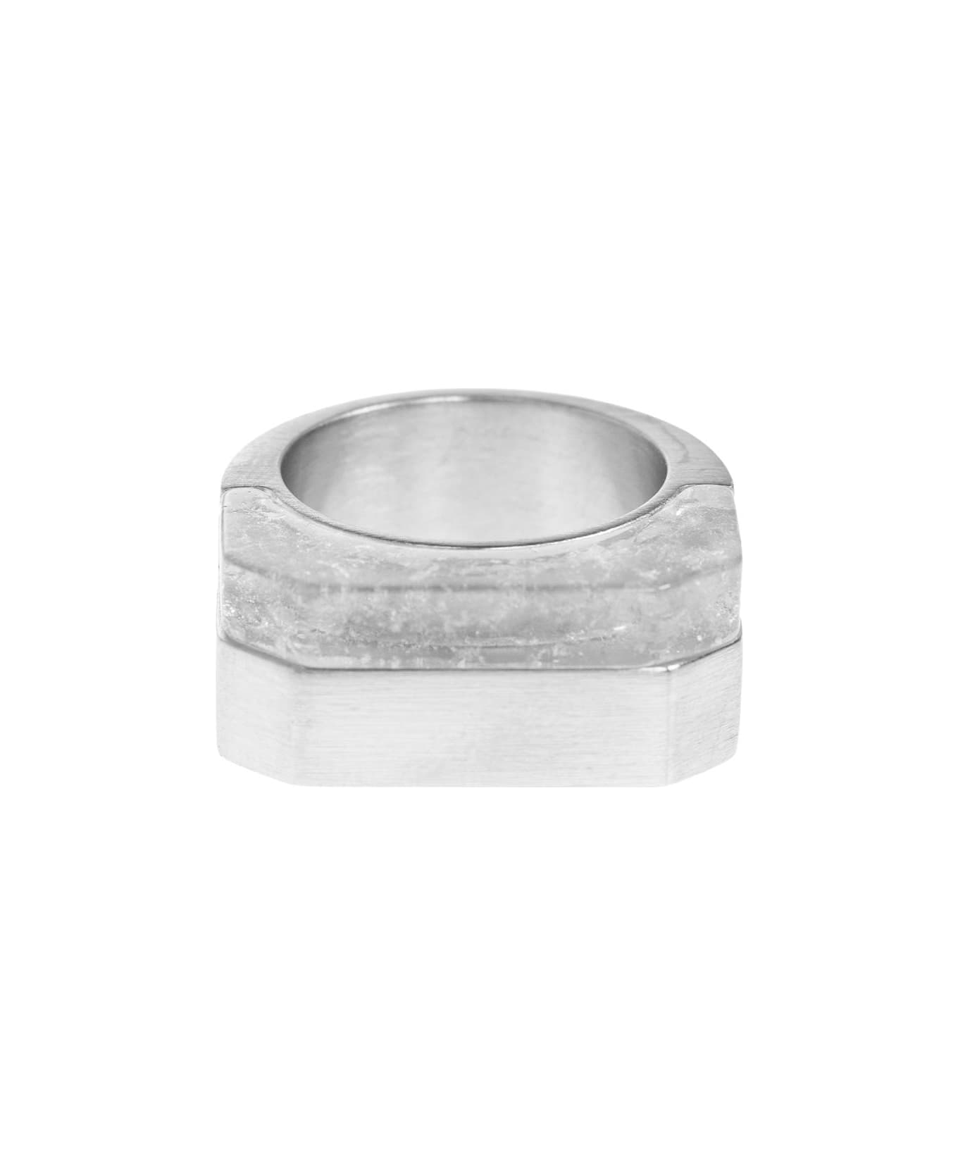 Rick Owens Brass Ring - SILVER