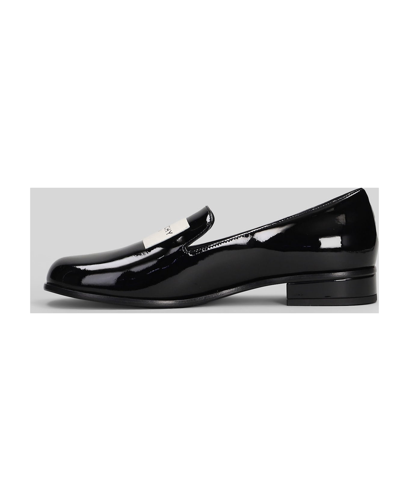 Givenchy Elegant Loafer Loafers In Black Patent Leather - black