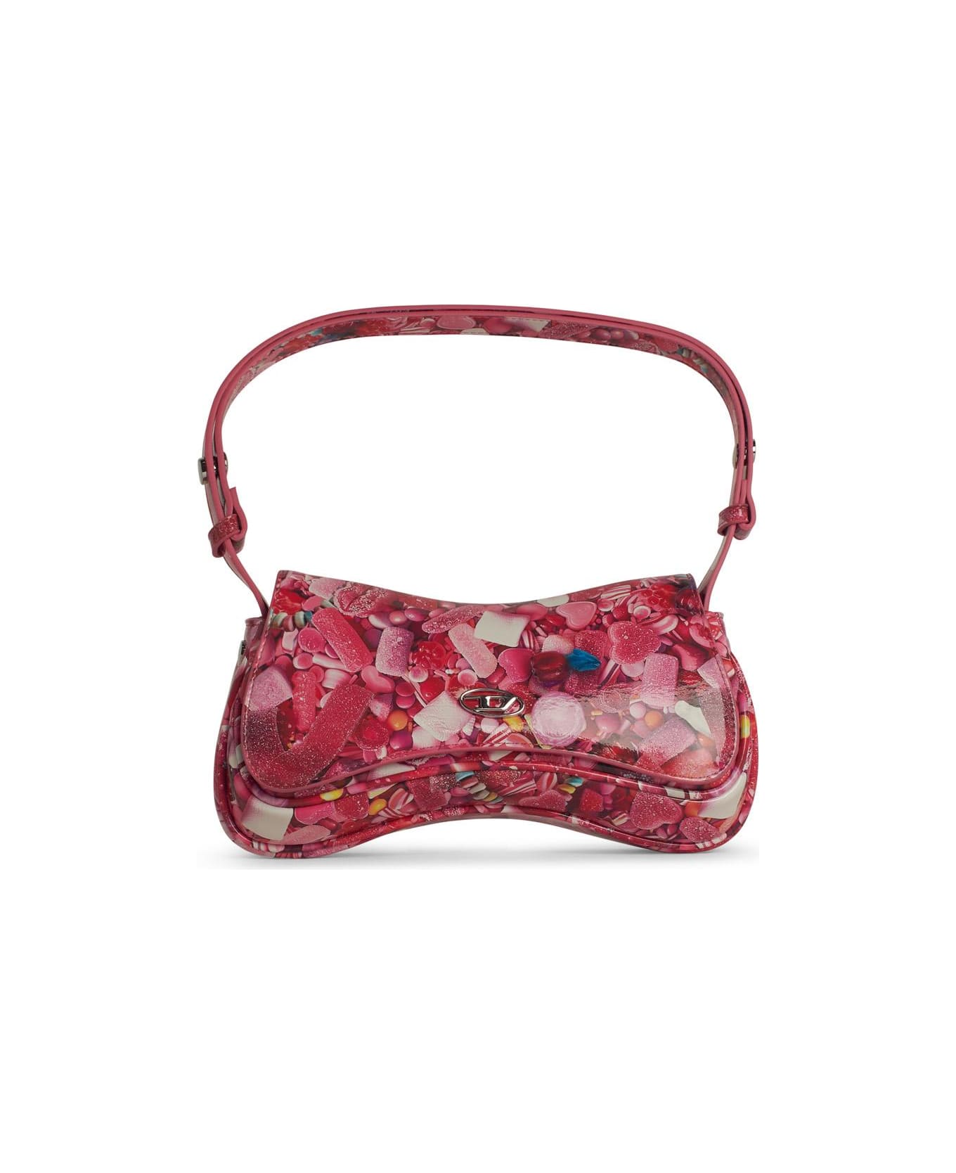 Diesel 
clutch Play
 Pink Polyurethane Bag - Pink