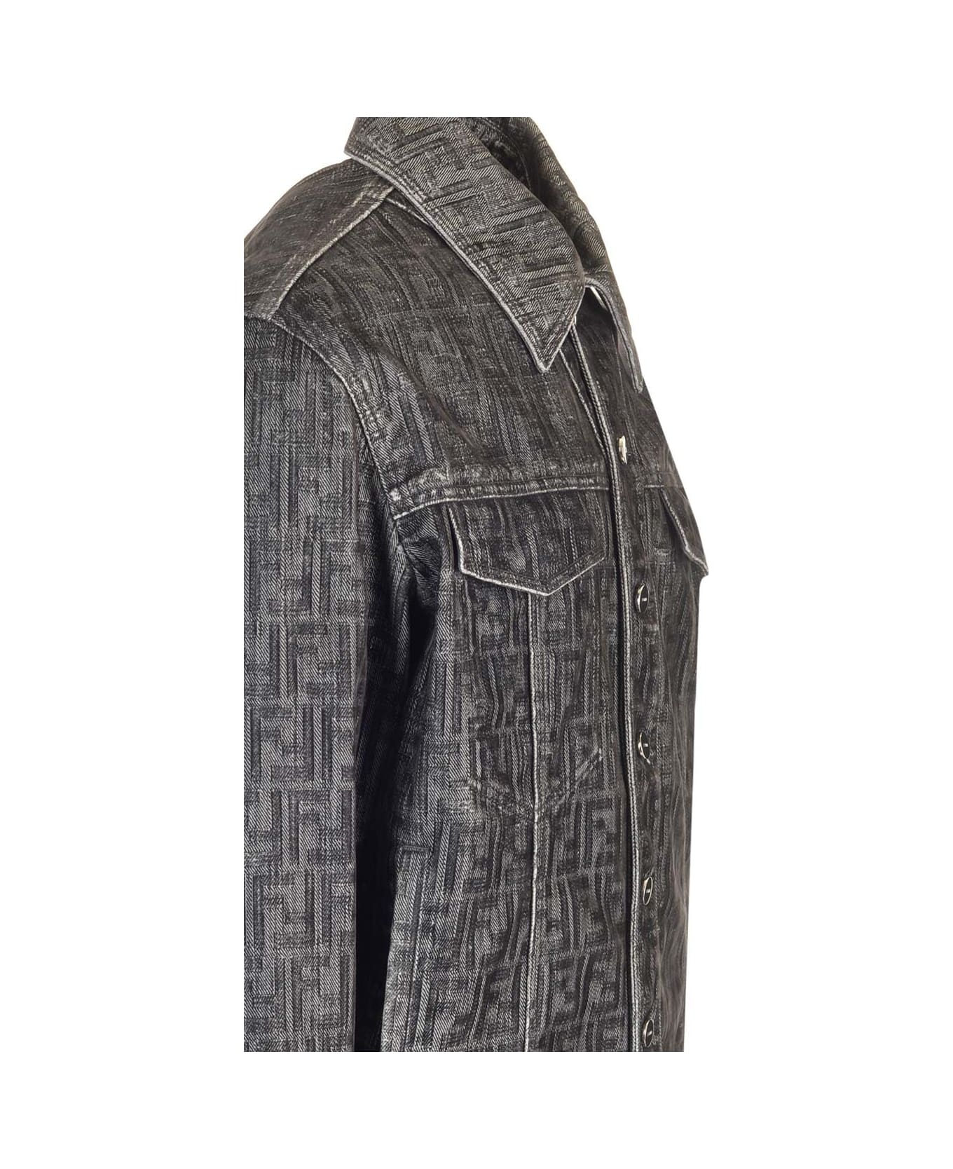 Fendi Denim Jacket - Grey