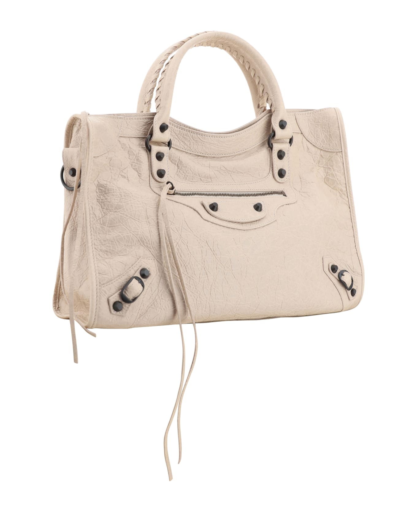 Balenciaga Le City Medium Handbag - Almond