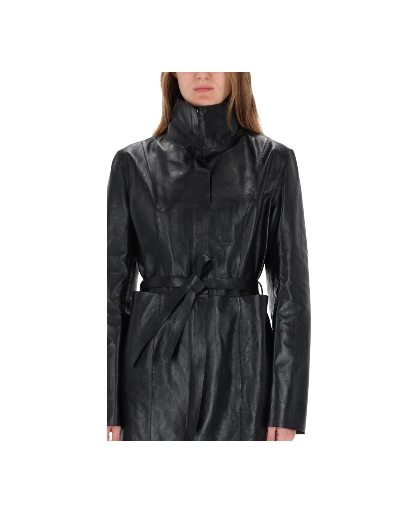 Our Legacy "concealed" Coat - BLACK