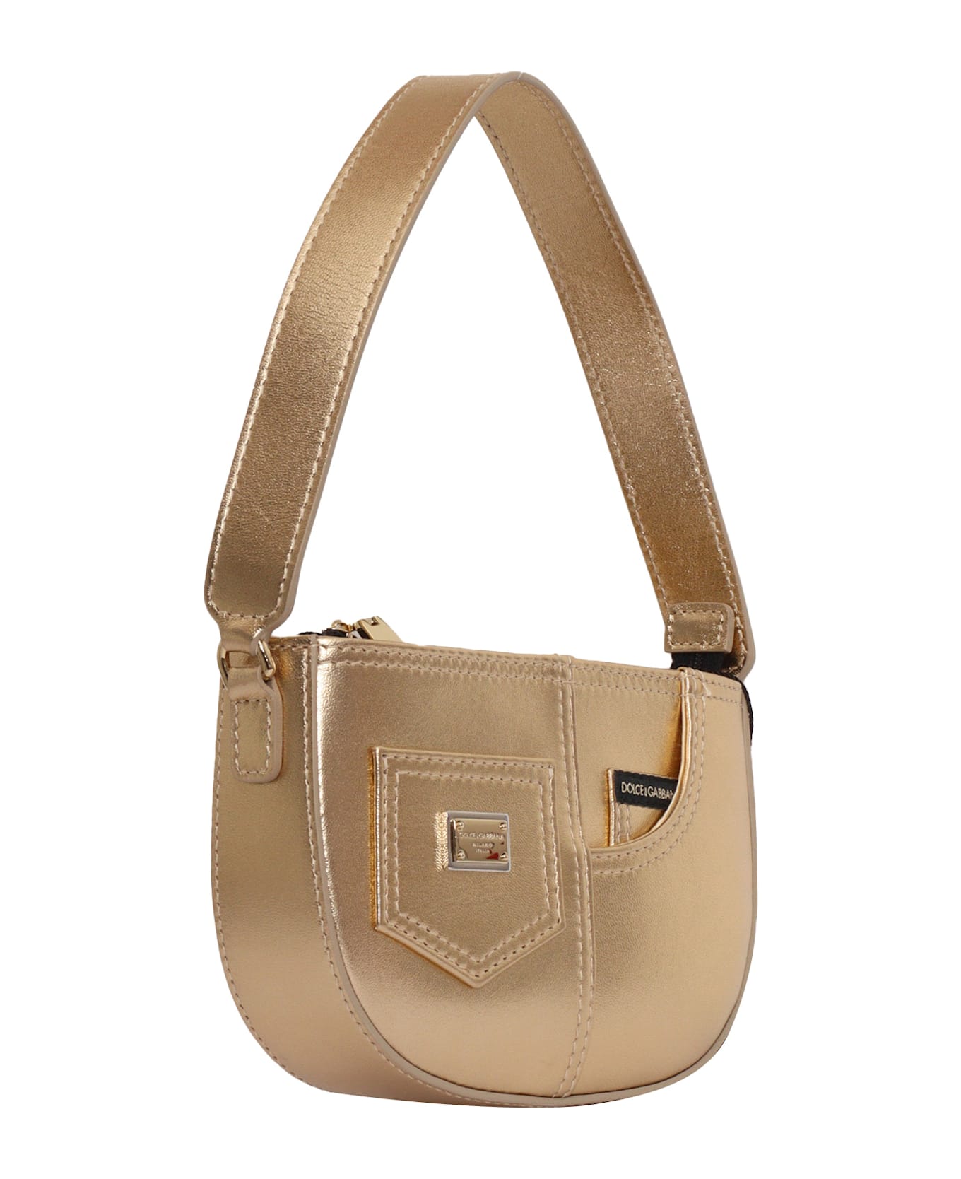 Dolce 
Gabbana Top Handle Bag - GOLD