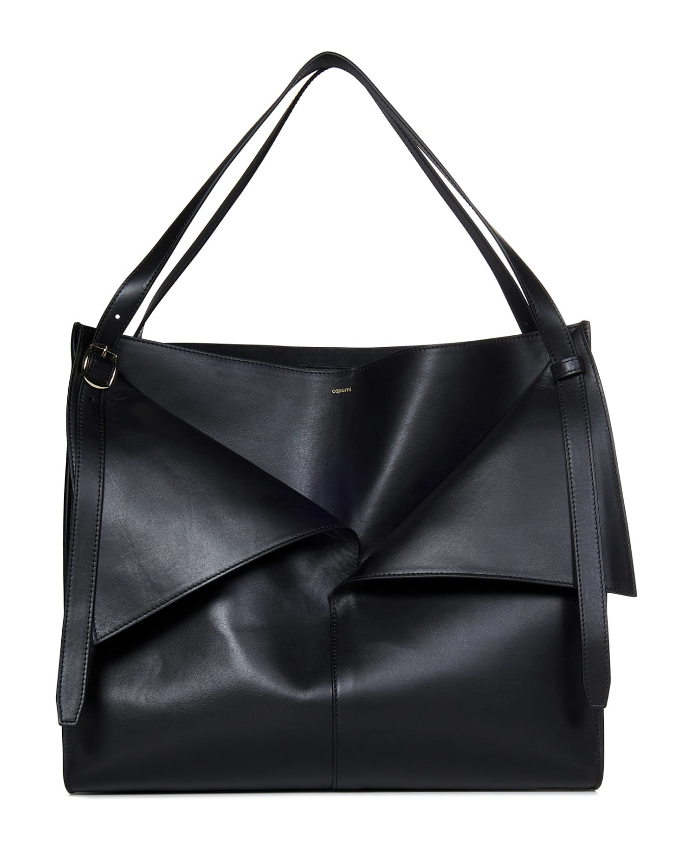 Coperni Belt Cabas Shoulder Bag - Black