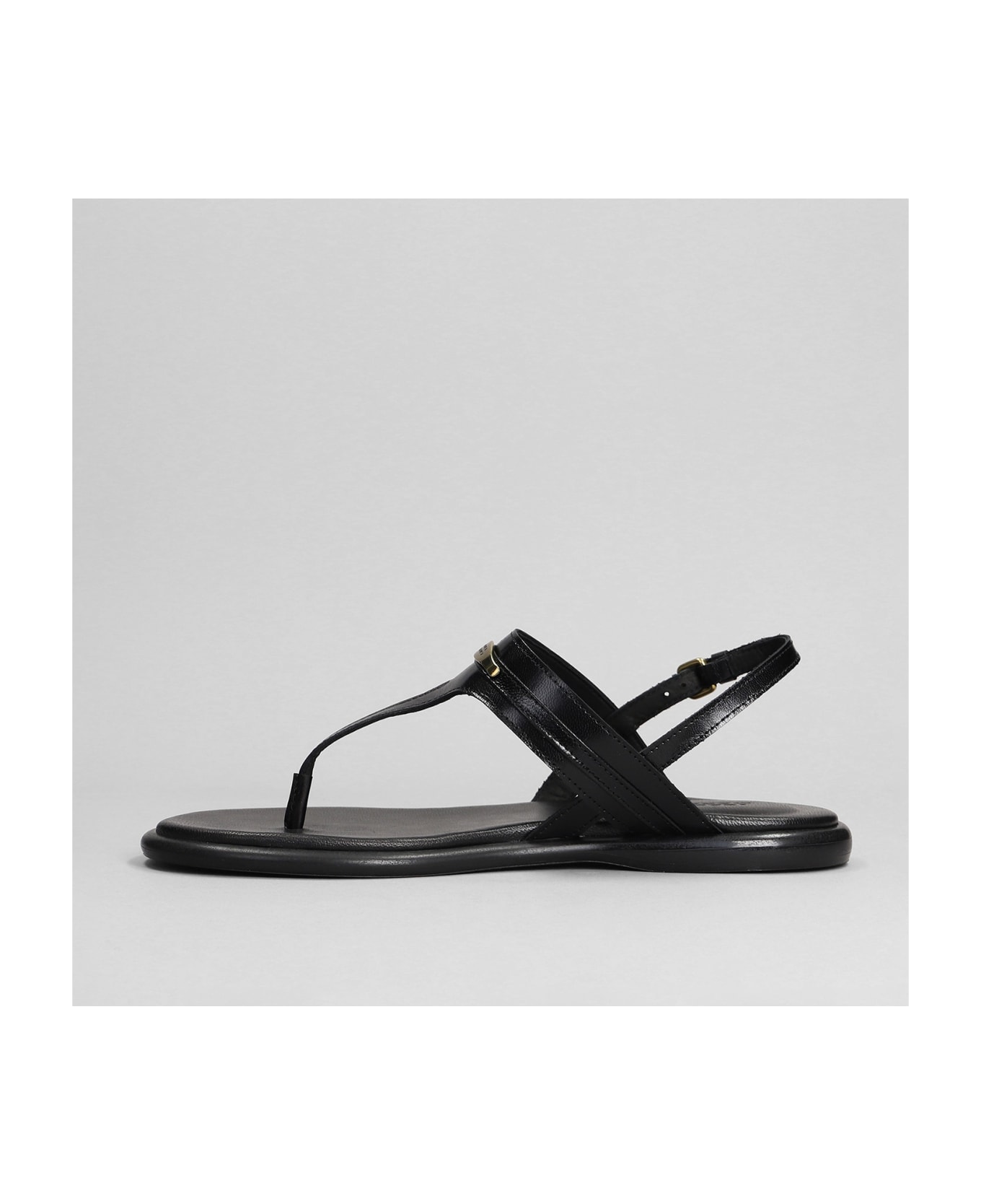 Isabel Marant Nya Thong Sandals - BLACK