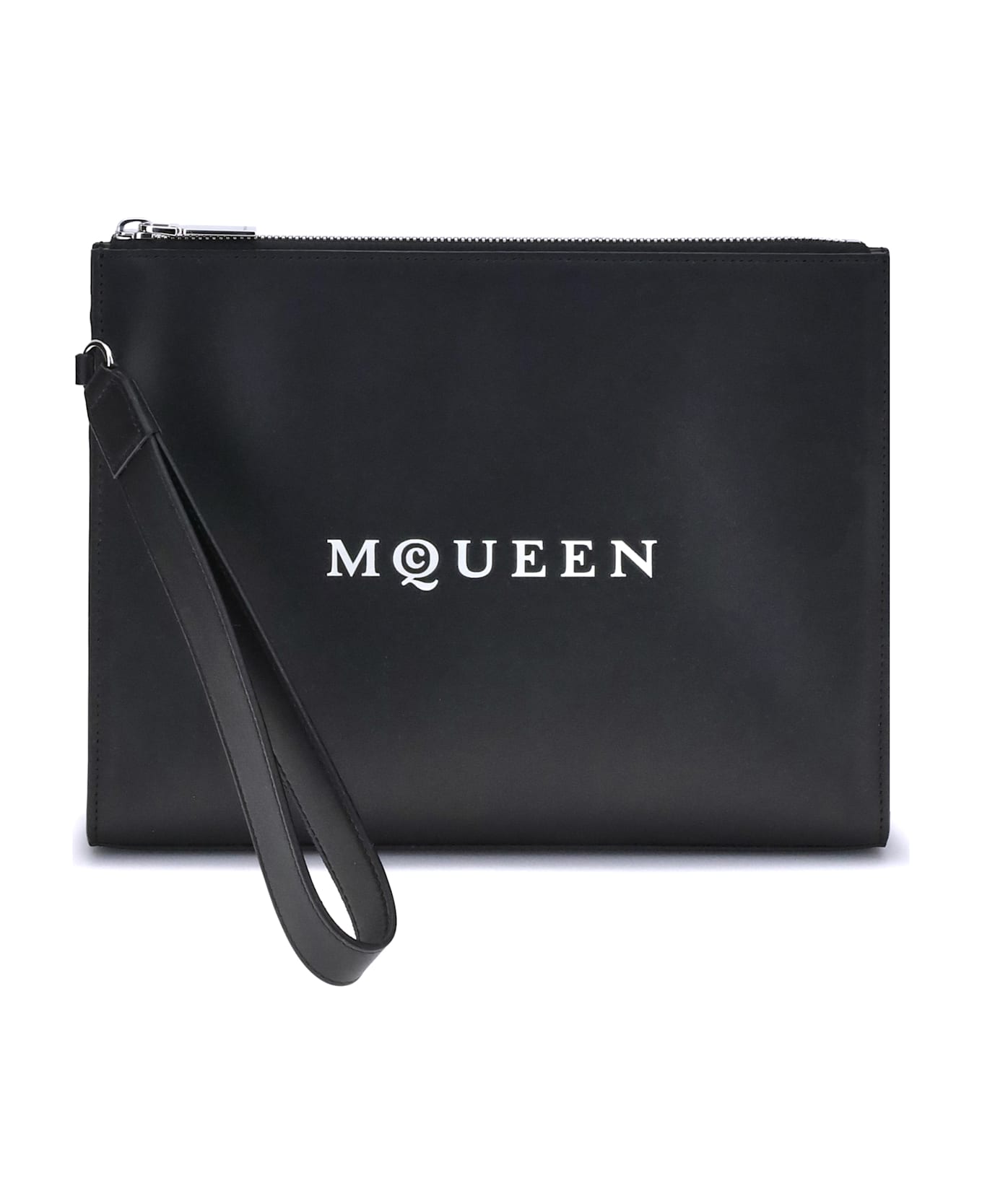 Alexander McQueen Leather Pouch - Black