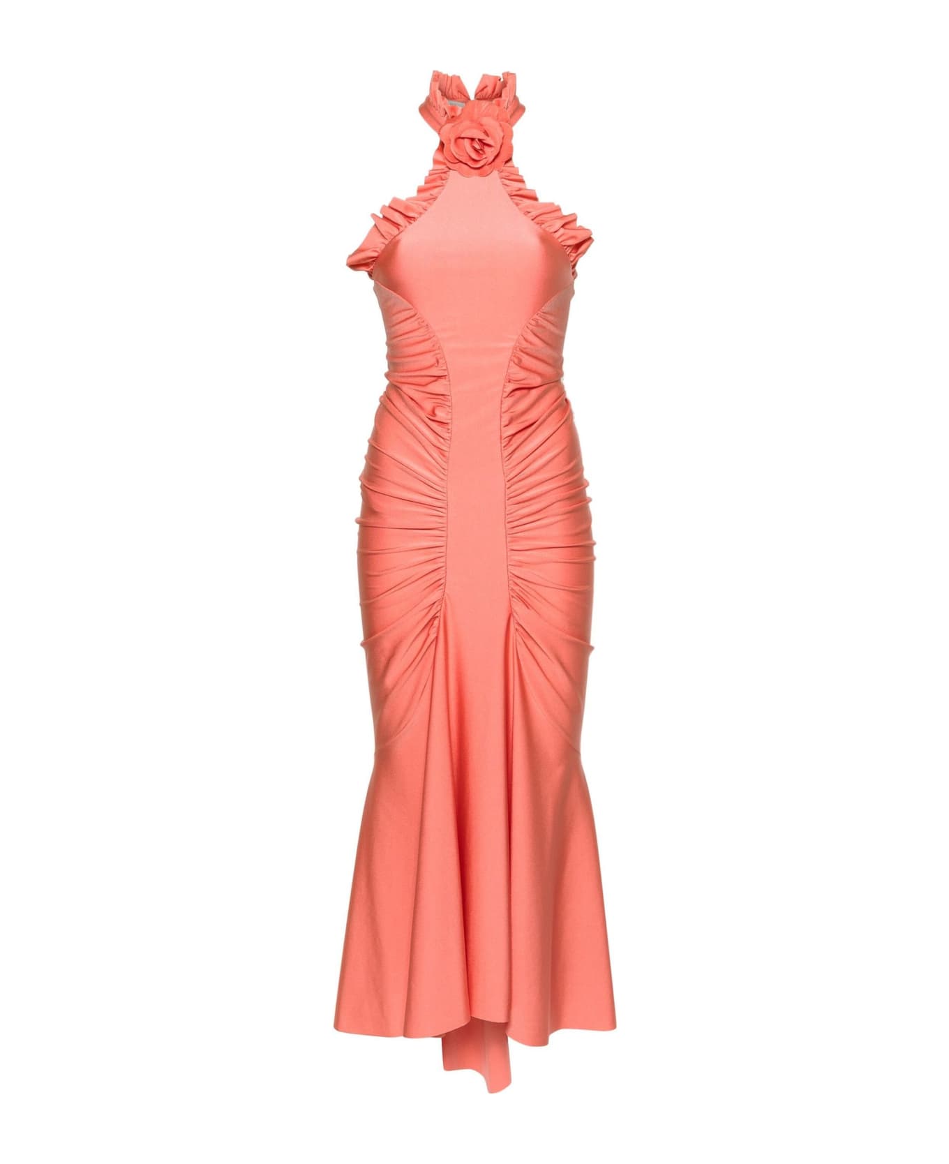 Philosophy di Lorenzo Serafini Lycra Midi Dress - Pink ワンピース＆ドレス