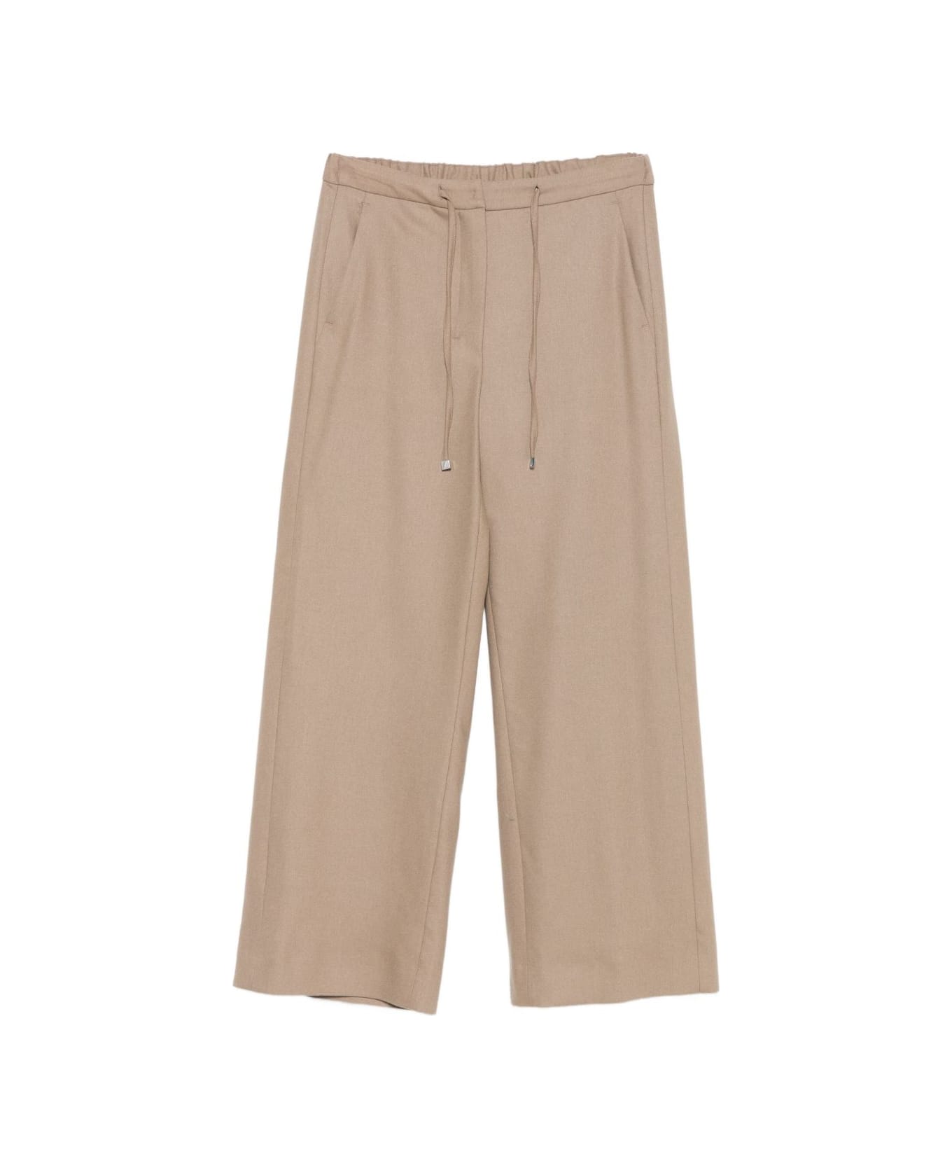 
S Max Mara Drawstring-waist Trousers - Beige