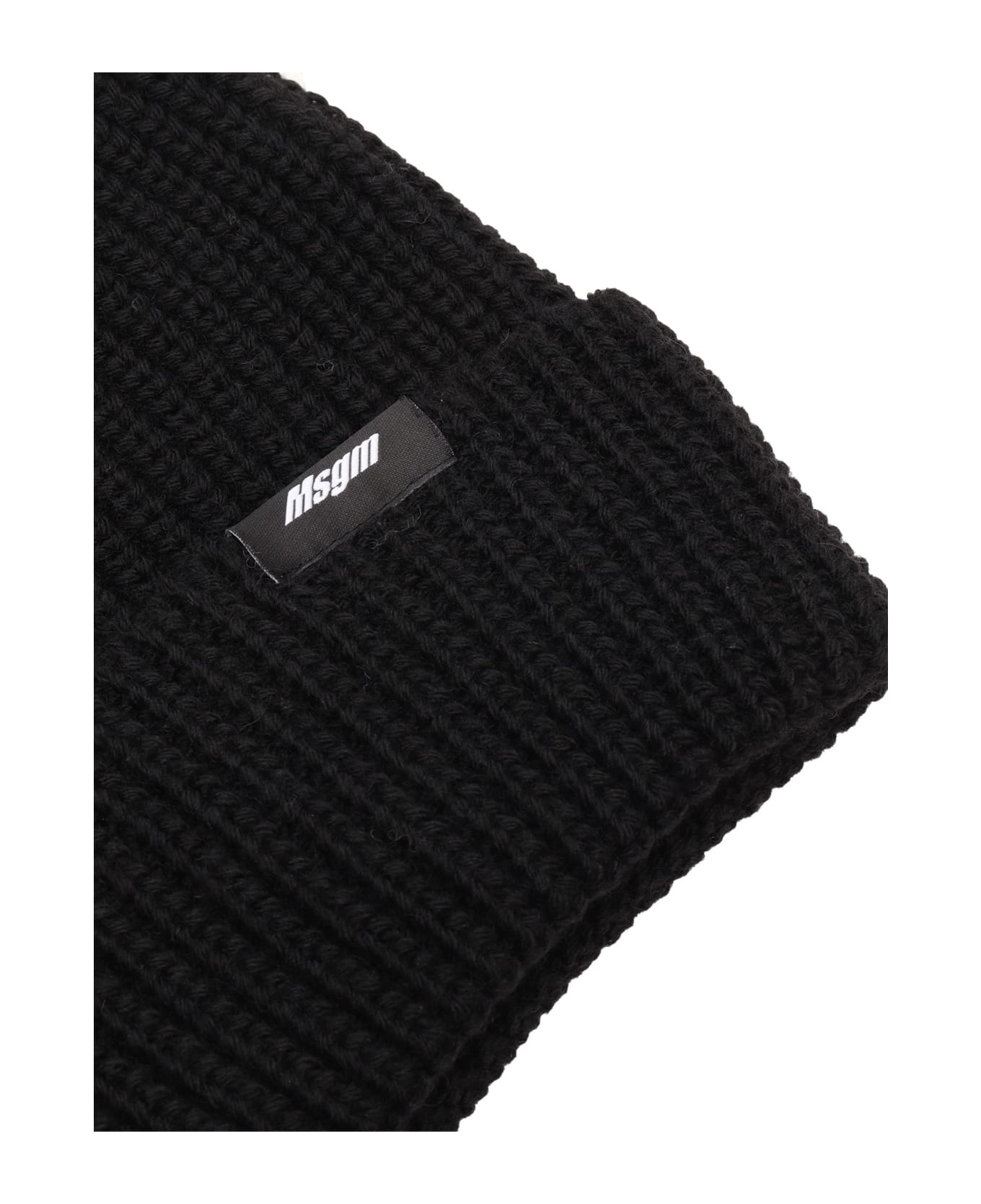 MSGM Hat Boy Nero/black - BLACK