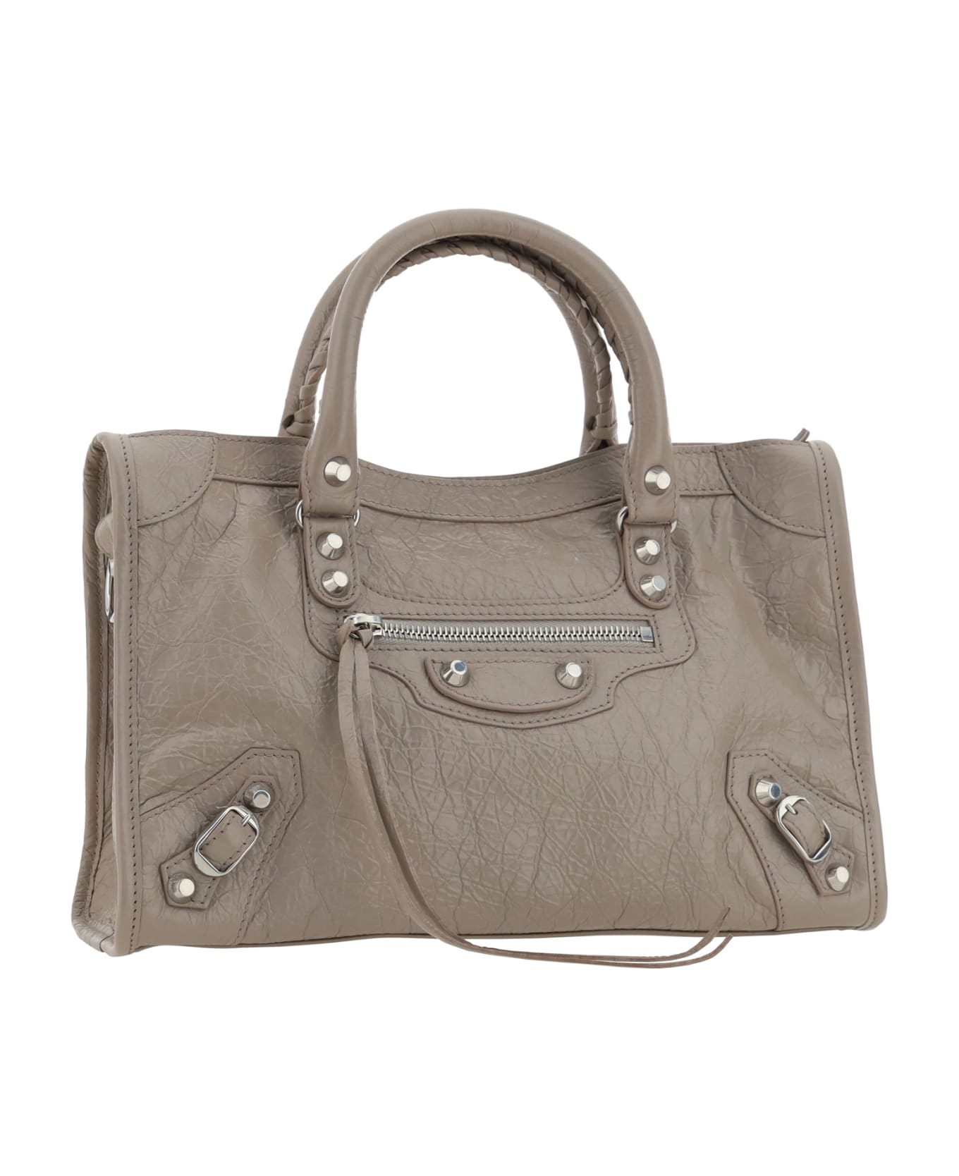 Balenciaga Small Le City Handbag - Stone Beige