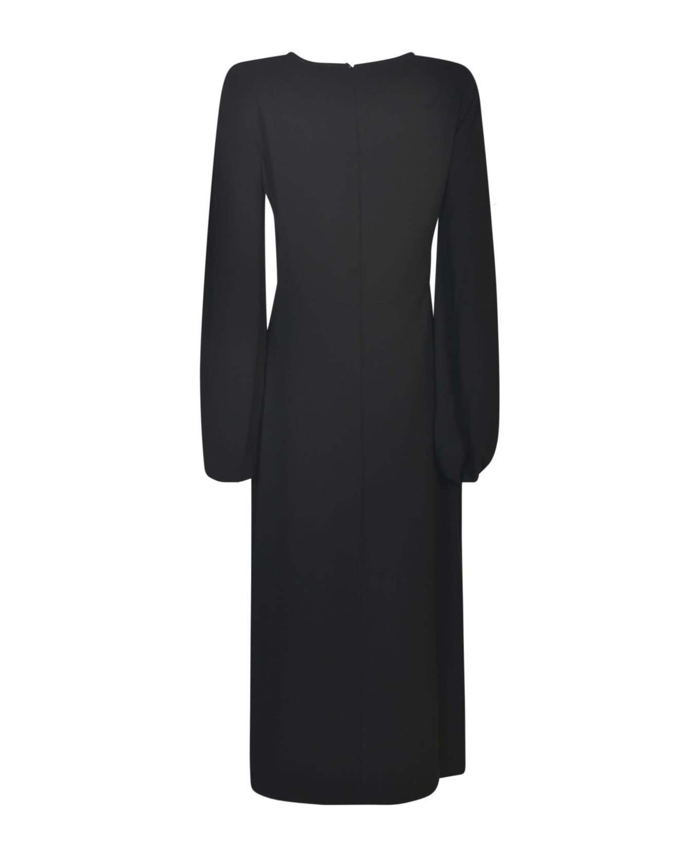 Parosh Back Zip Dress - Black ワンピース＆ドレス